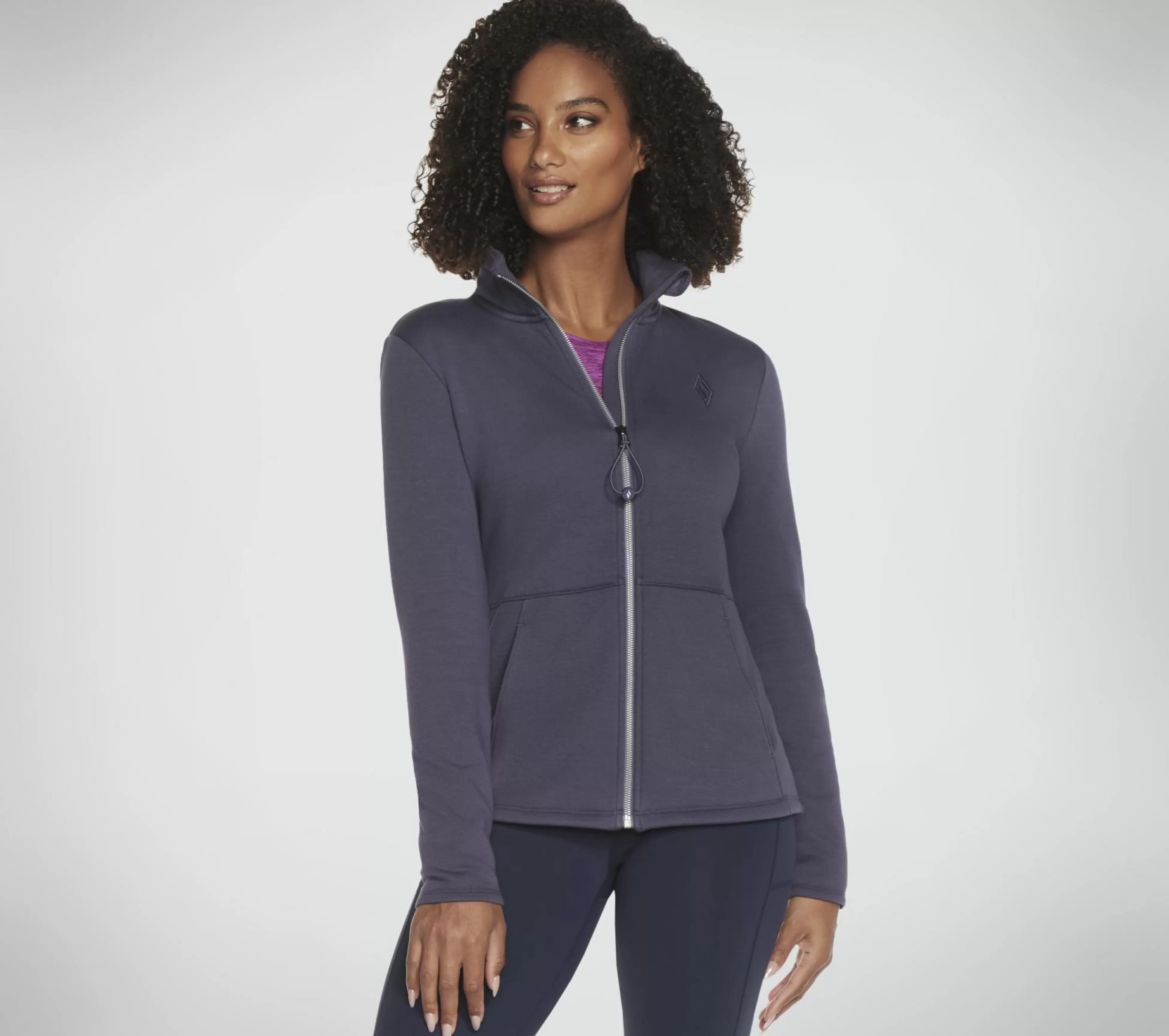 SKECHERS Tops | Tops^GO SNUGGLE Jacket PURPER / HOUTSKOOL