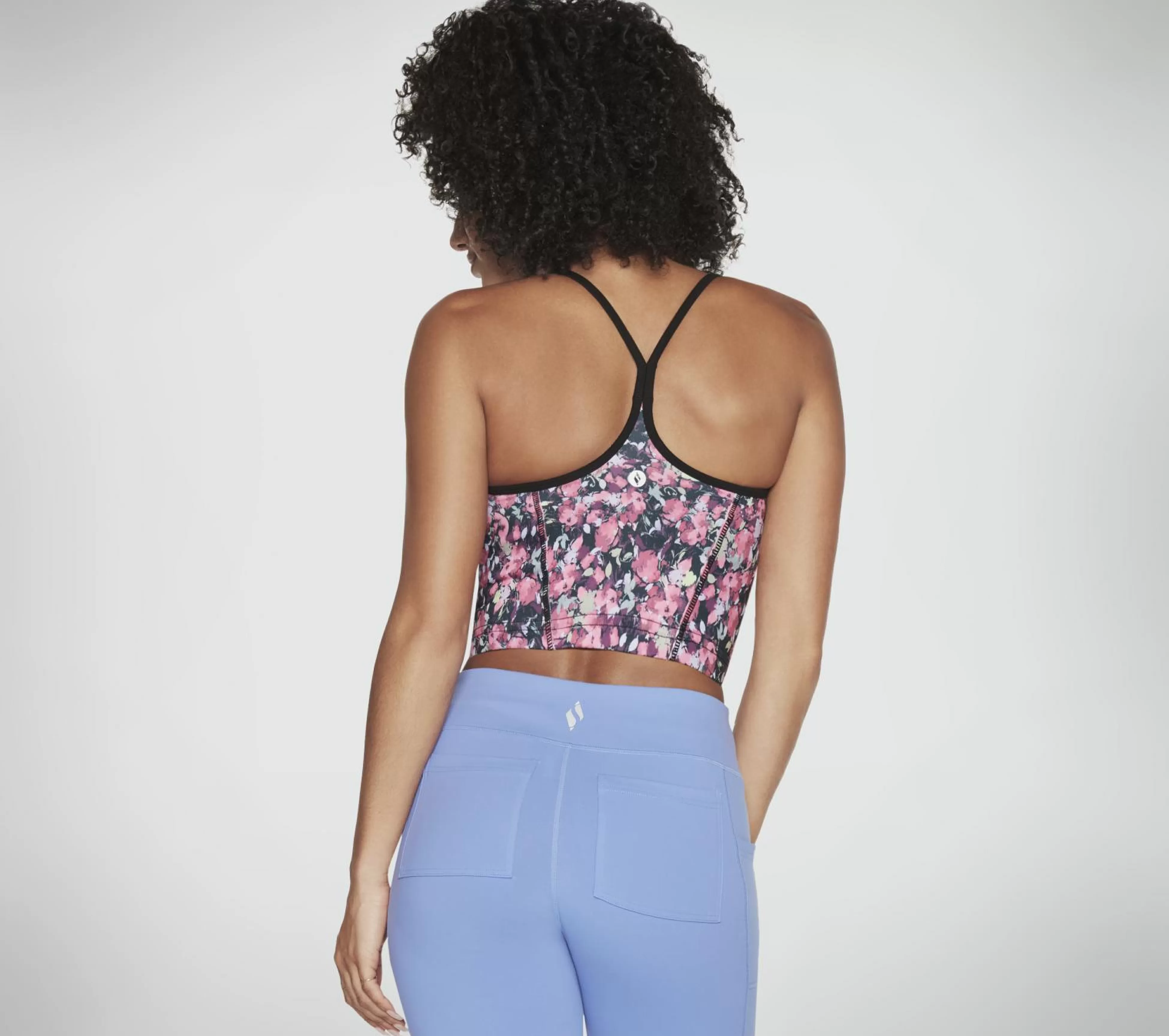 SKECHERS Tops | Tops^GO STRETCH Fantasy Fields Racerback Bra ZWART / ROOD / BLAUW