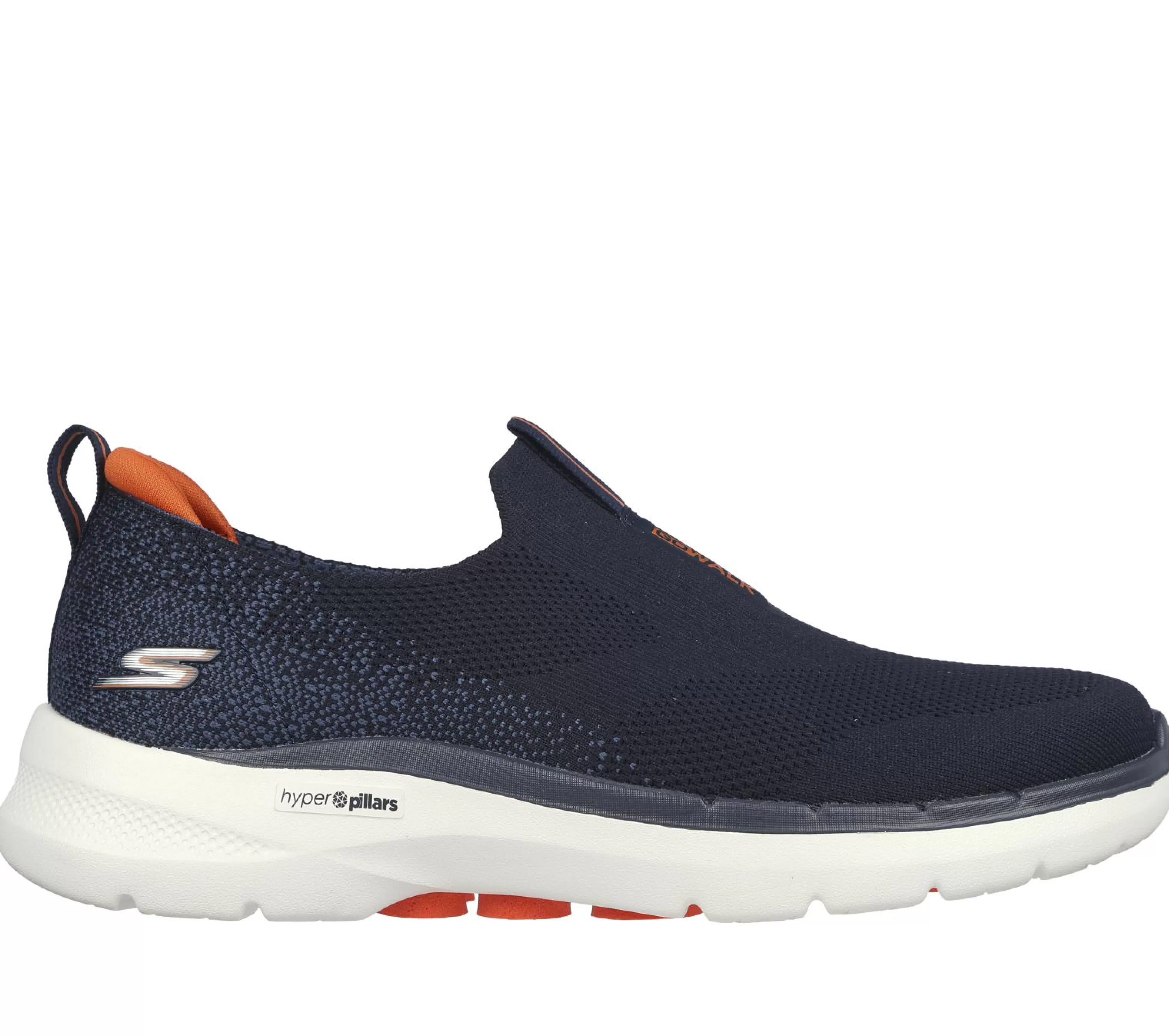 SKECHERS Instappers | Casual Sneakers^GO WALK 6 MARINE / ORANJE