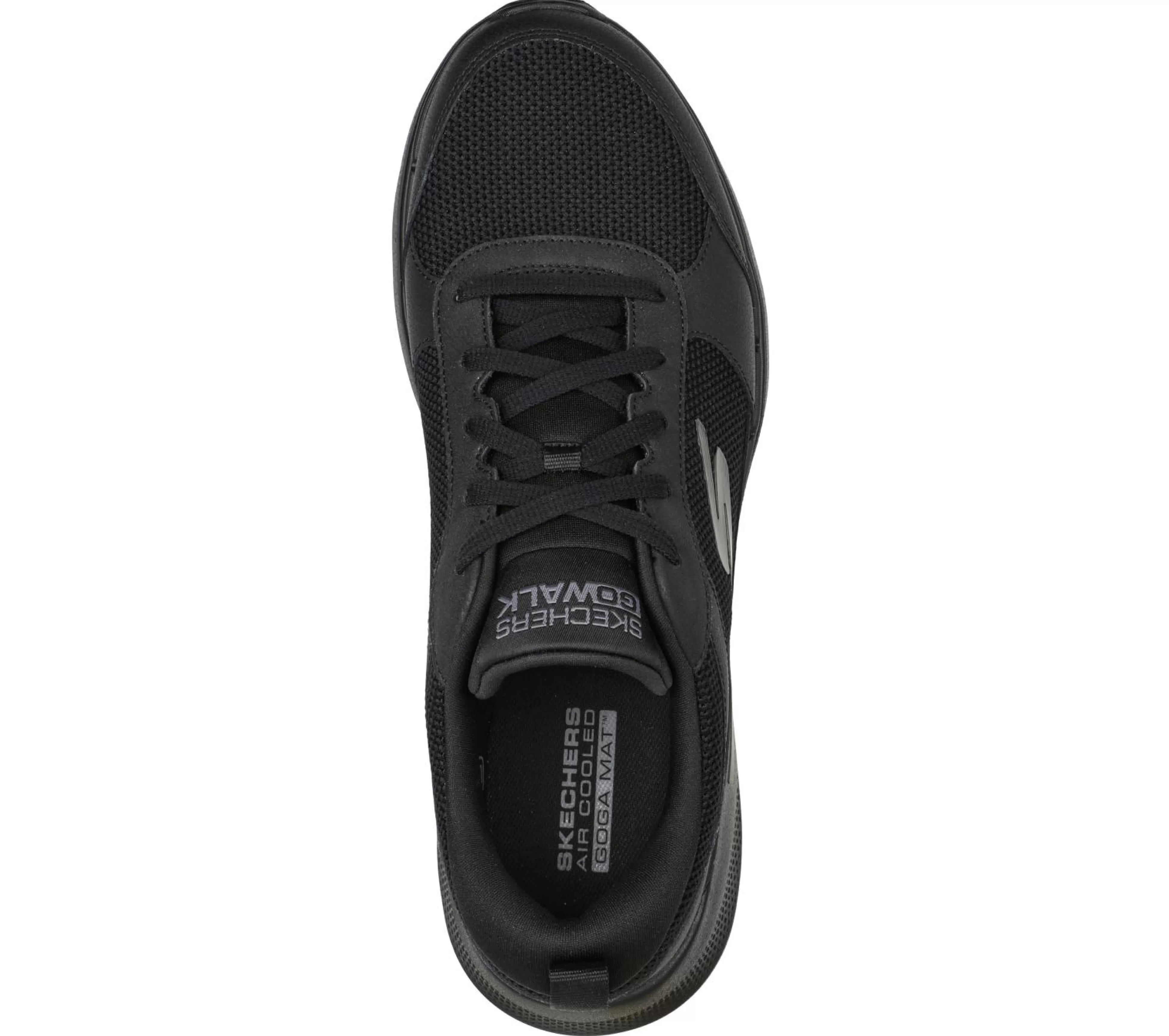 SKECHERS Sportieve Sneakers^GO WALK 6 - Compete ZWART