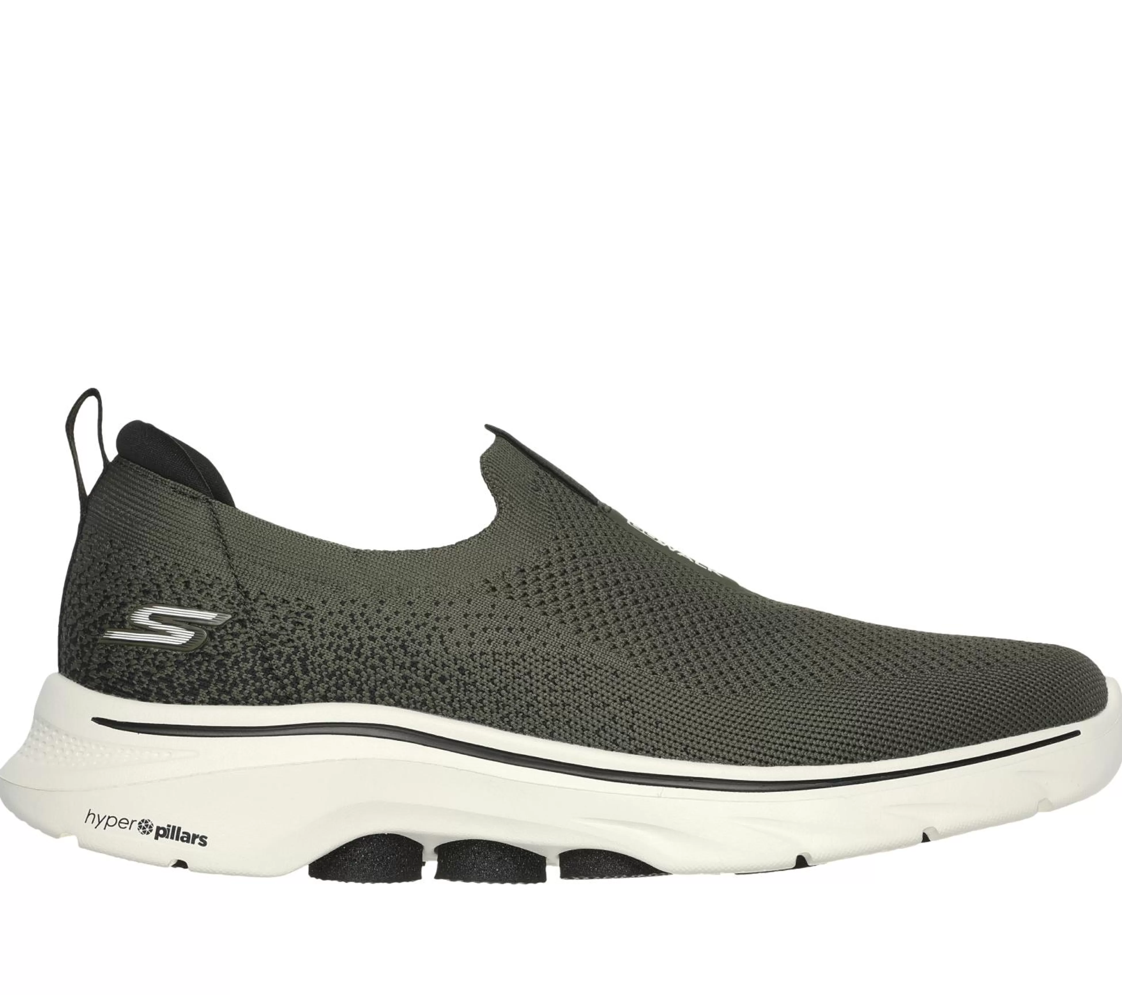 SKECHERS Instappers | Sportieve Sneakers^GO WALK 7 OLIJF / ZWART