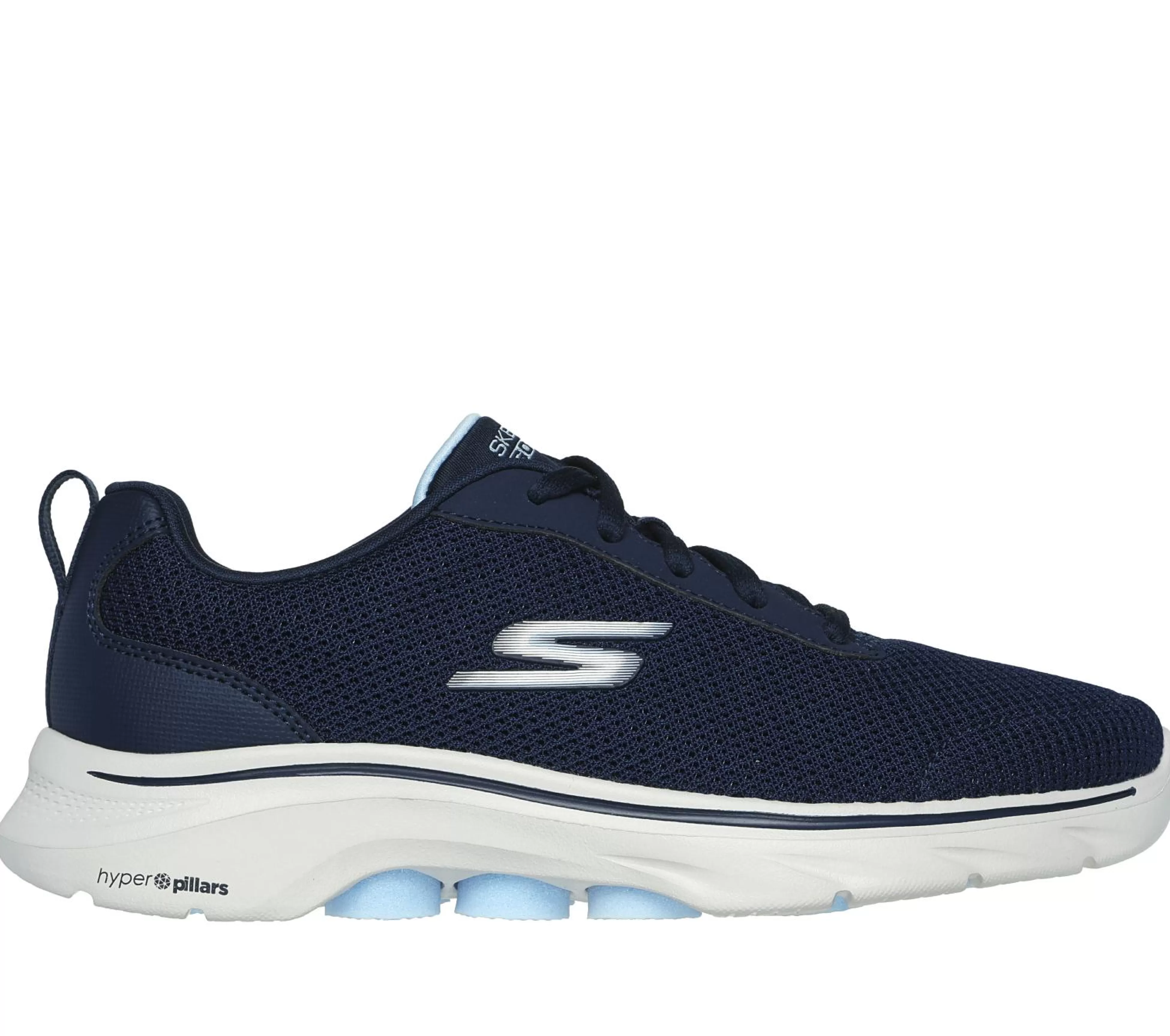 SKECHERS Veterschoenen | Sportieve Sneakers^GO WALK 7 - Clear Path MARINE / LICHT BLAUW