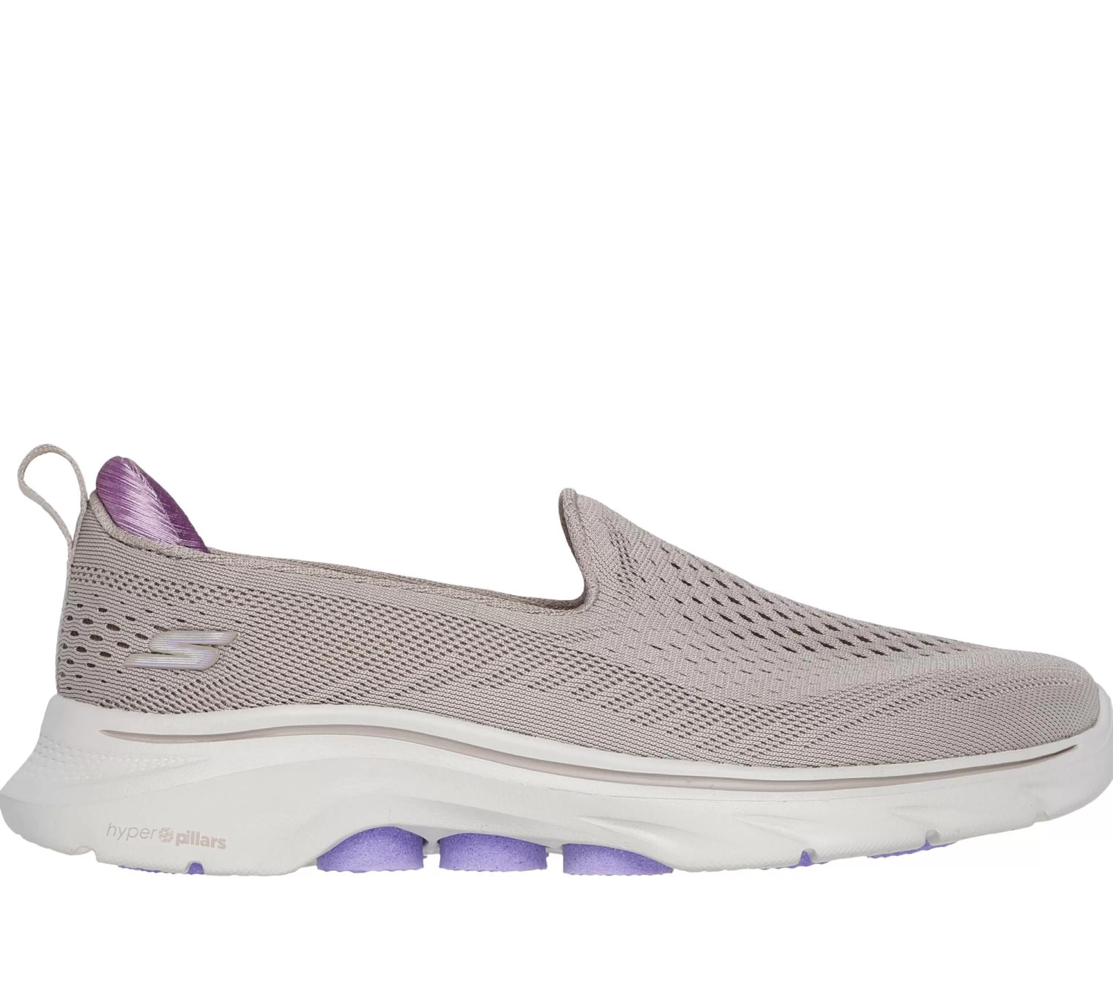 SKECHERS Instappers | Sportieve Sneakers^GO WALK 7 - Vina TAUPE / LAVENDEL