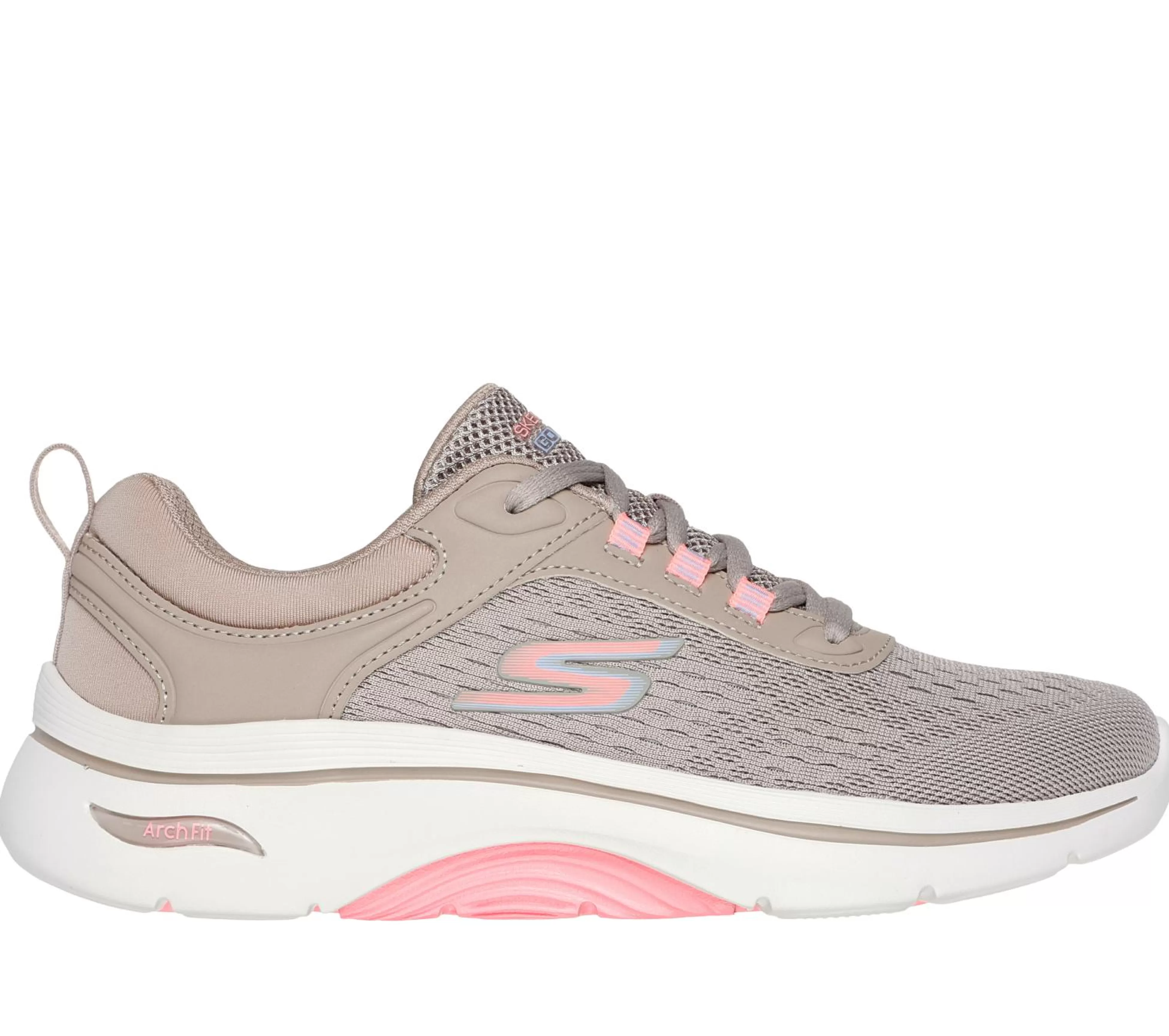 SKECHERS Veterschoenen | Sportieve Sneakers^GO WALK Arch Fit 2.0 - Balin TAUPE / MULTI