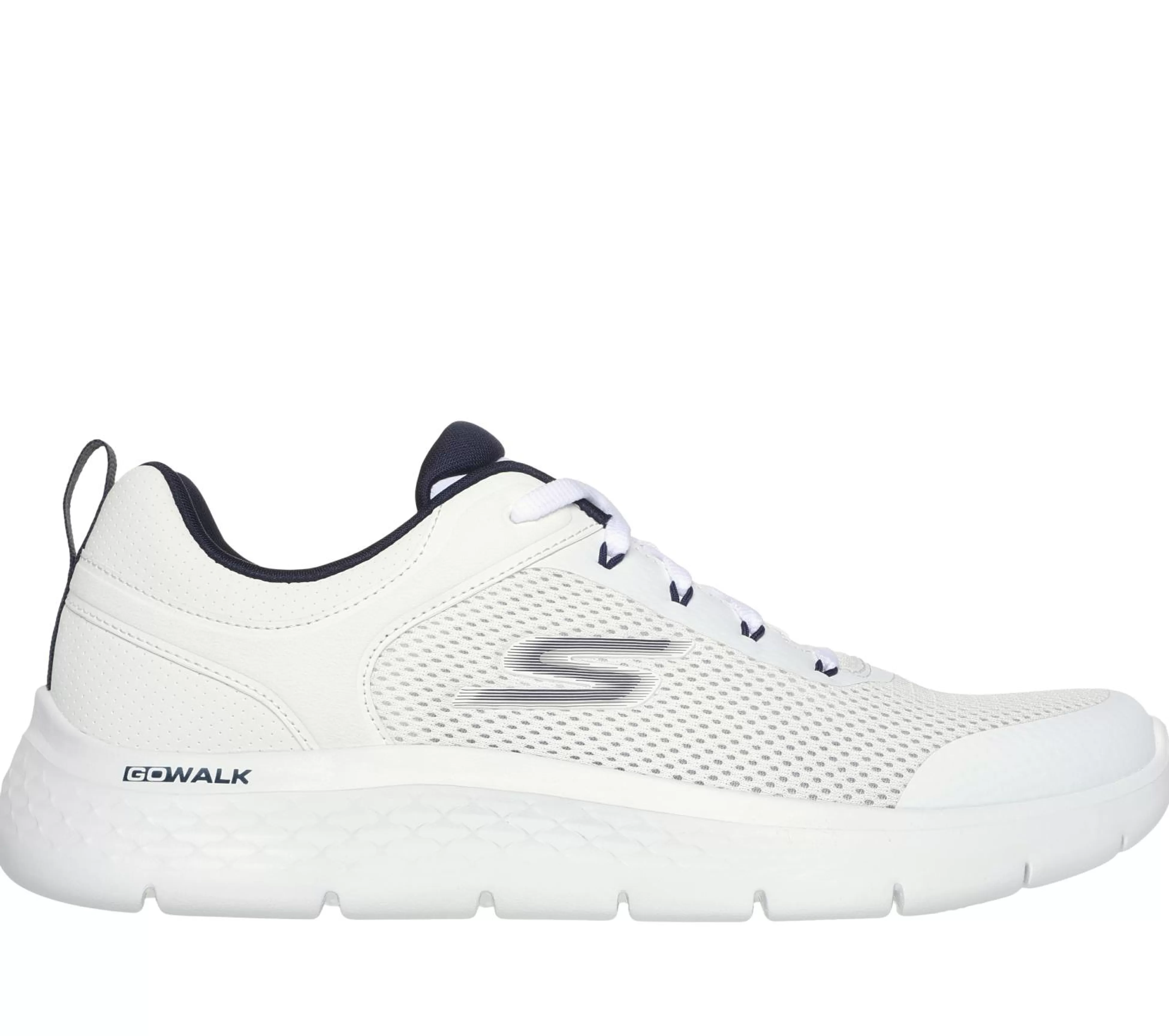 SKECHERS Veterschoenen | Sportieve Sneakers^GO WALK Flex - Independent WIT / MARINE