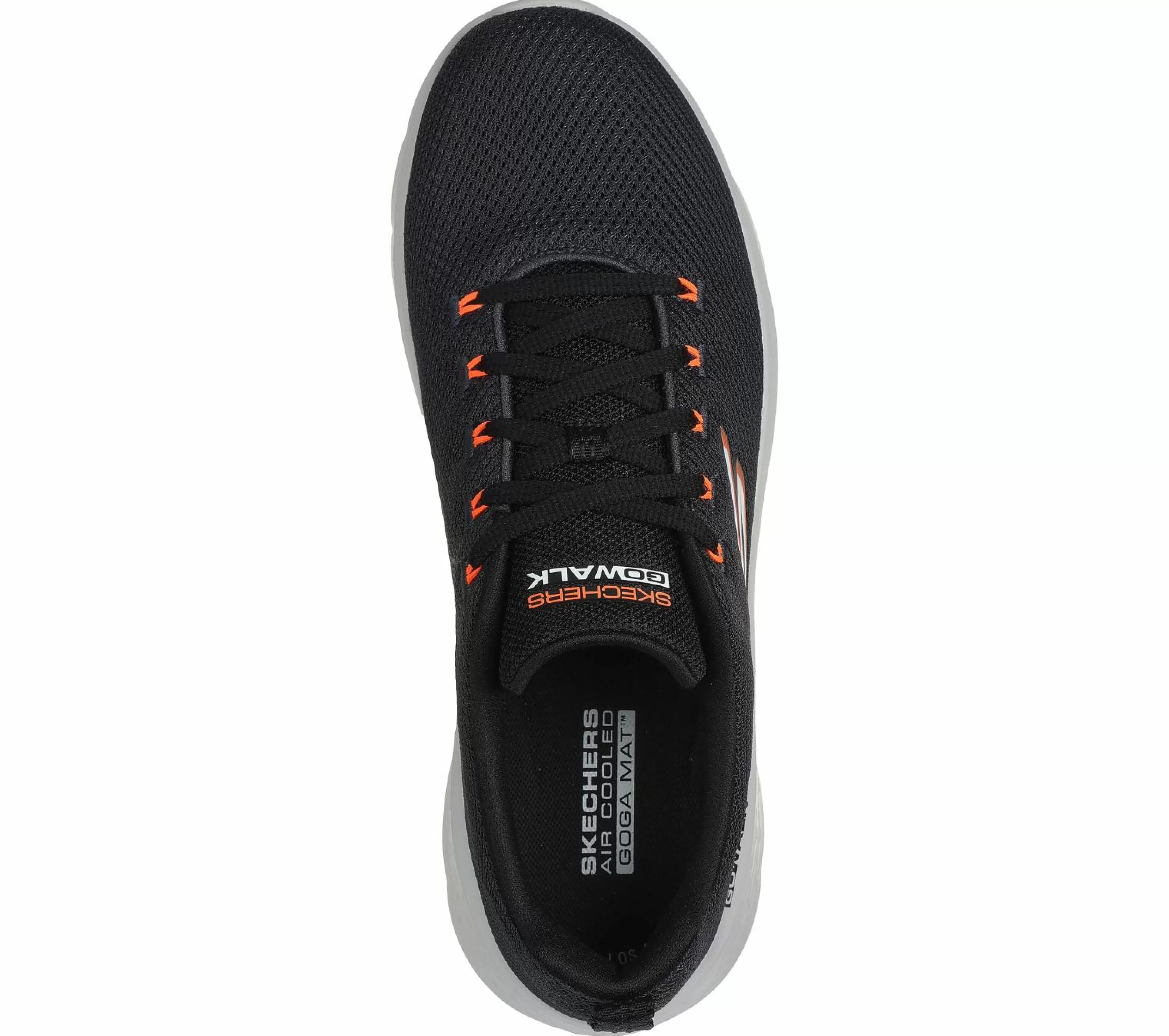 SKECHERS Sportieve Sneakers | Veterschoenen^GO WALK Flex - Vespid HOUTSKOOL / ZWART