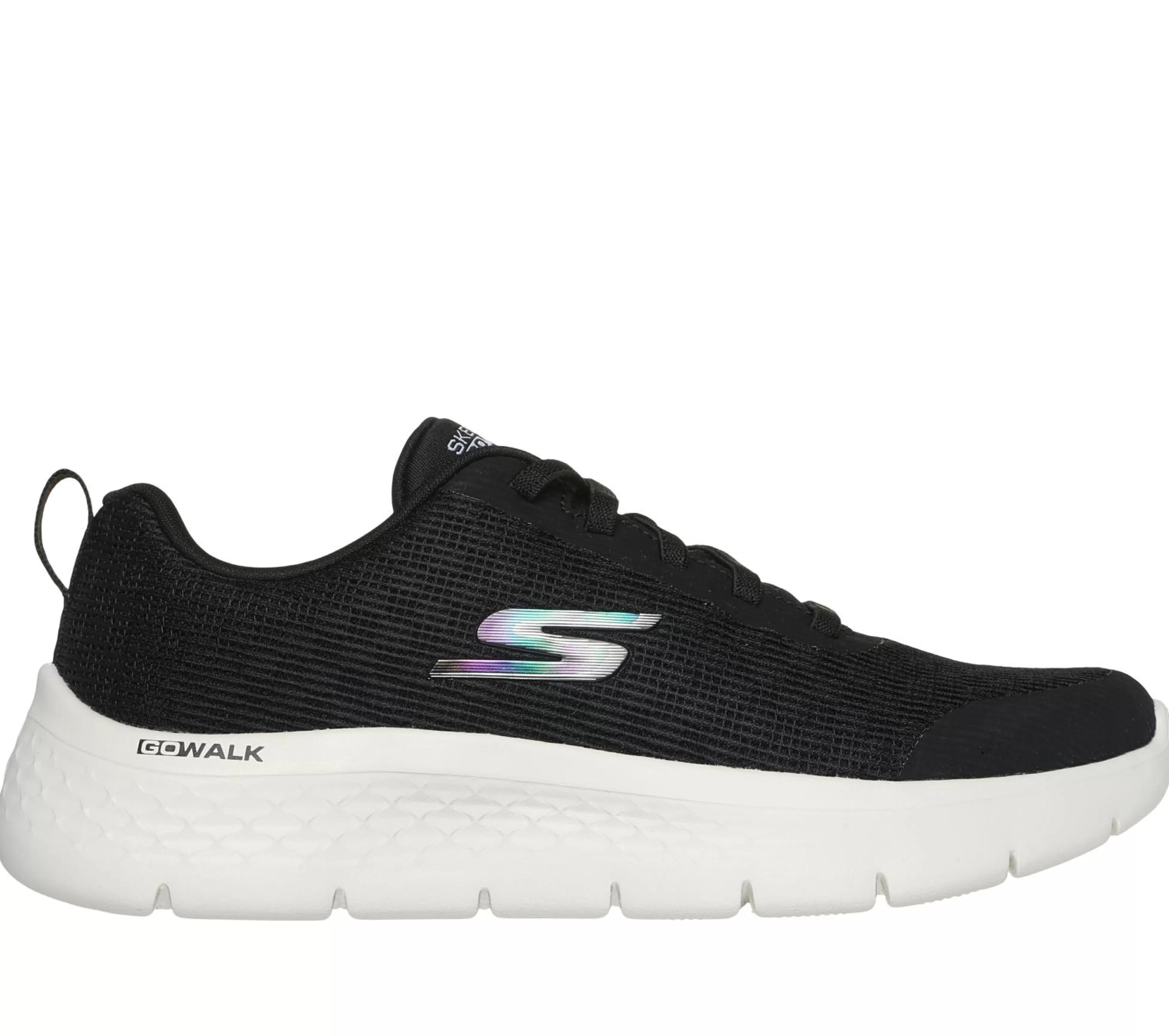 SKECHERS Instappers | Sportieve Sneakers^GO WALK Flex - Viva ZWART / WIT