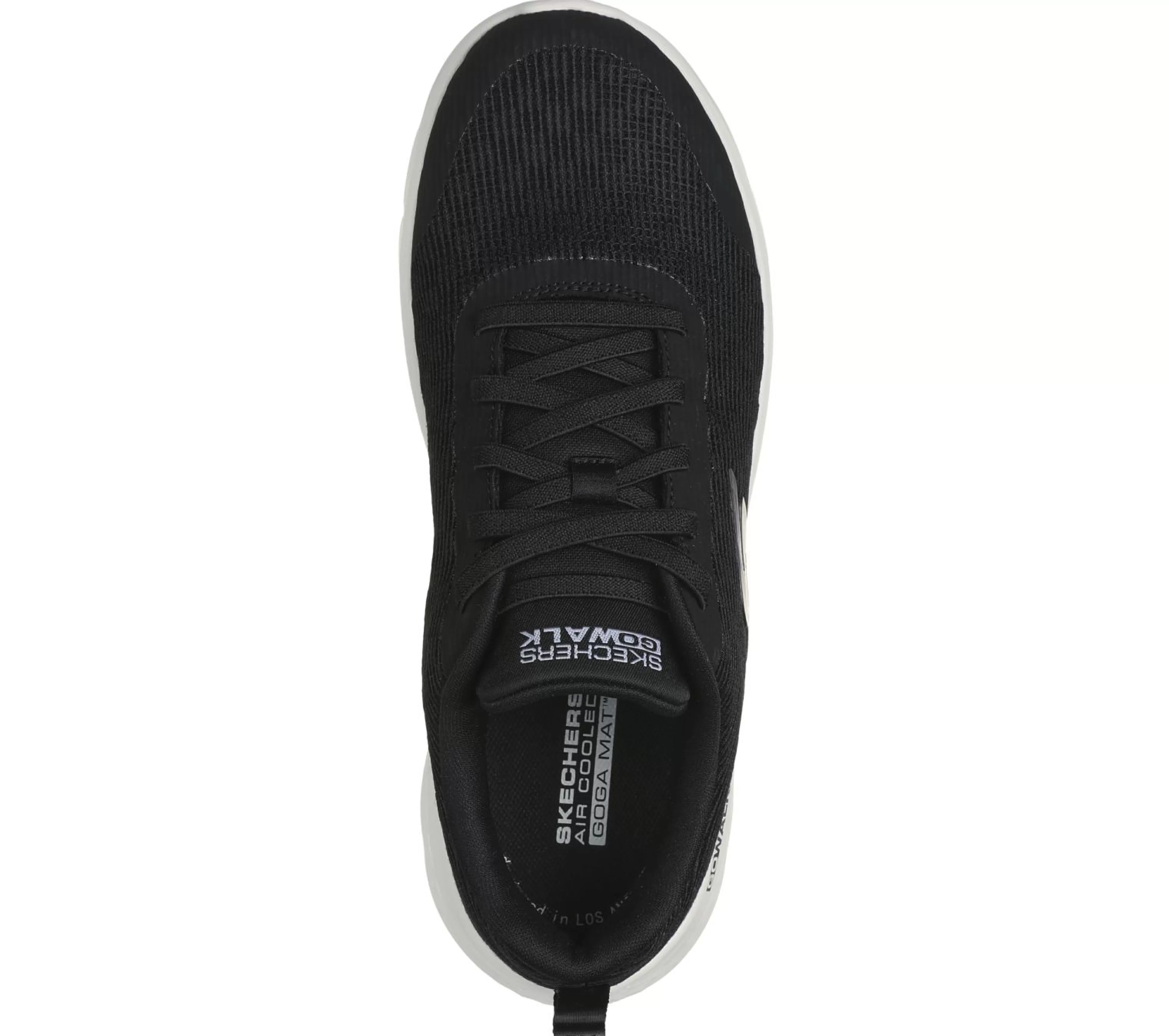 SKECHERS Instappers | Sportieve Sneakers^GO WALK Flex - Viva ZWART / WIT