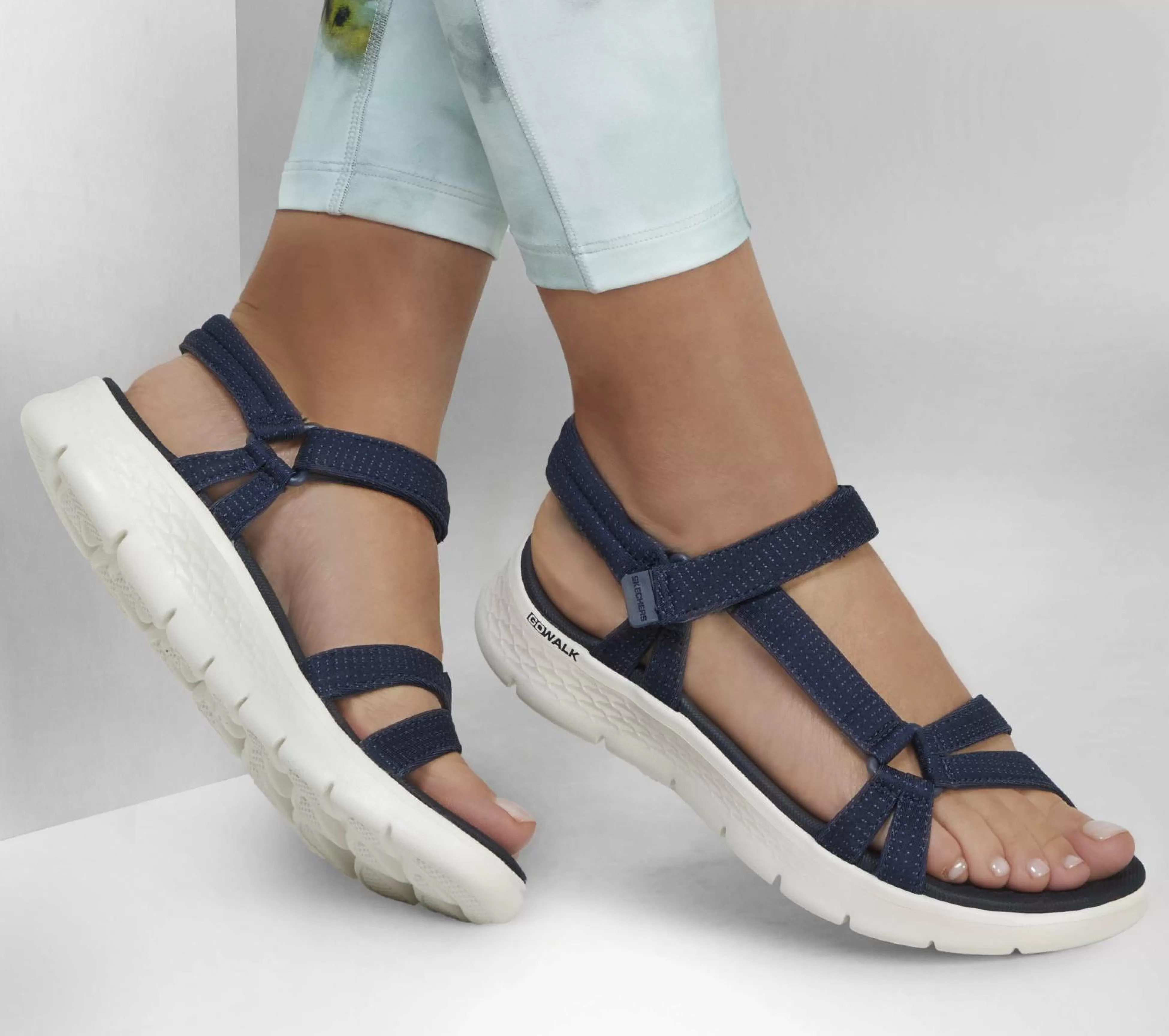 SKECHERS Sandalen^GO WALK Flex Sandal - Sublime MARINE