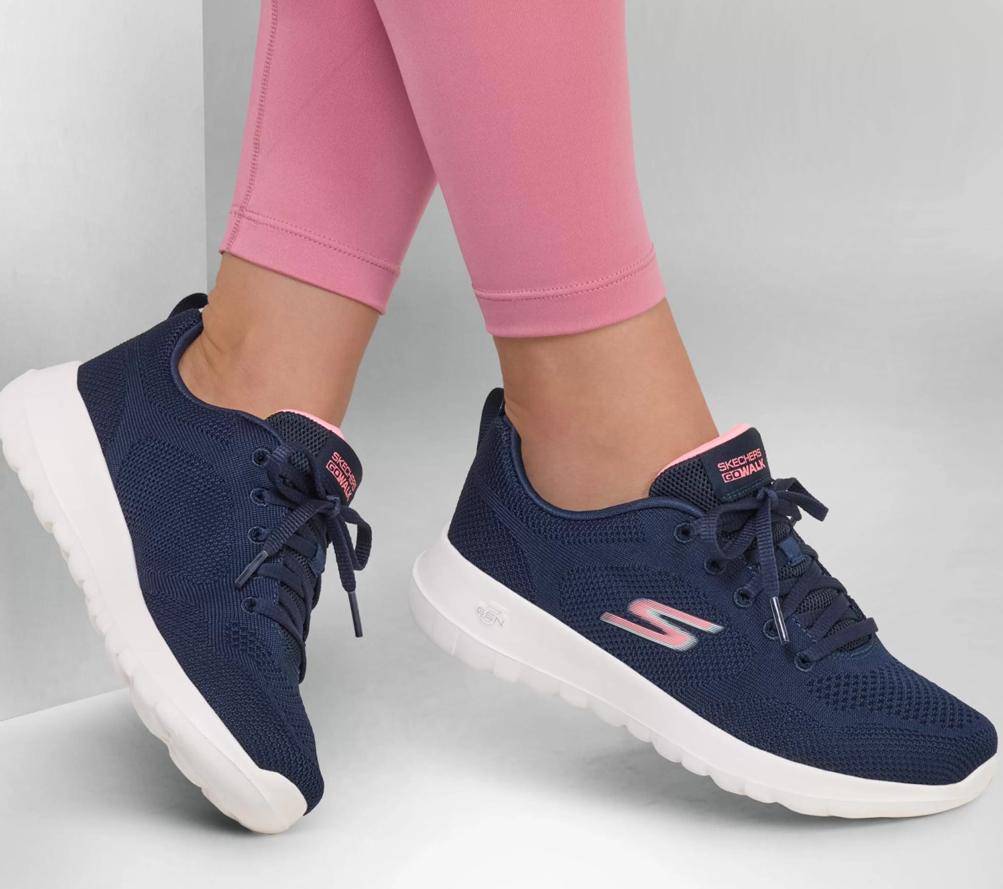 SKECHERS Veterschoenen | Sportieve Sneakers^GO WALK Joy - Violet MARINE / ROZE