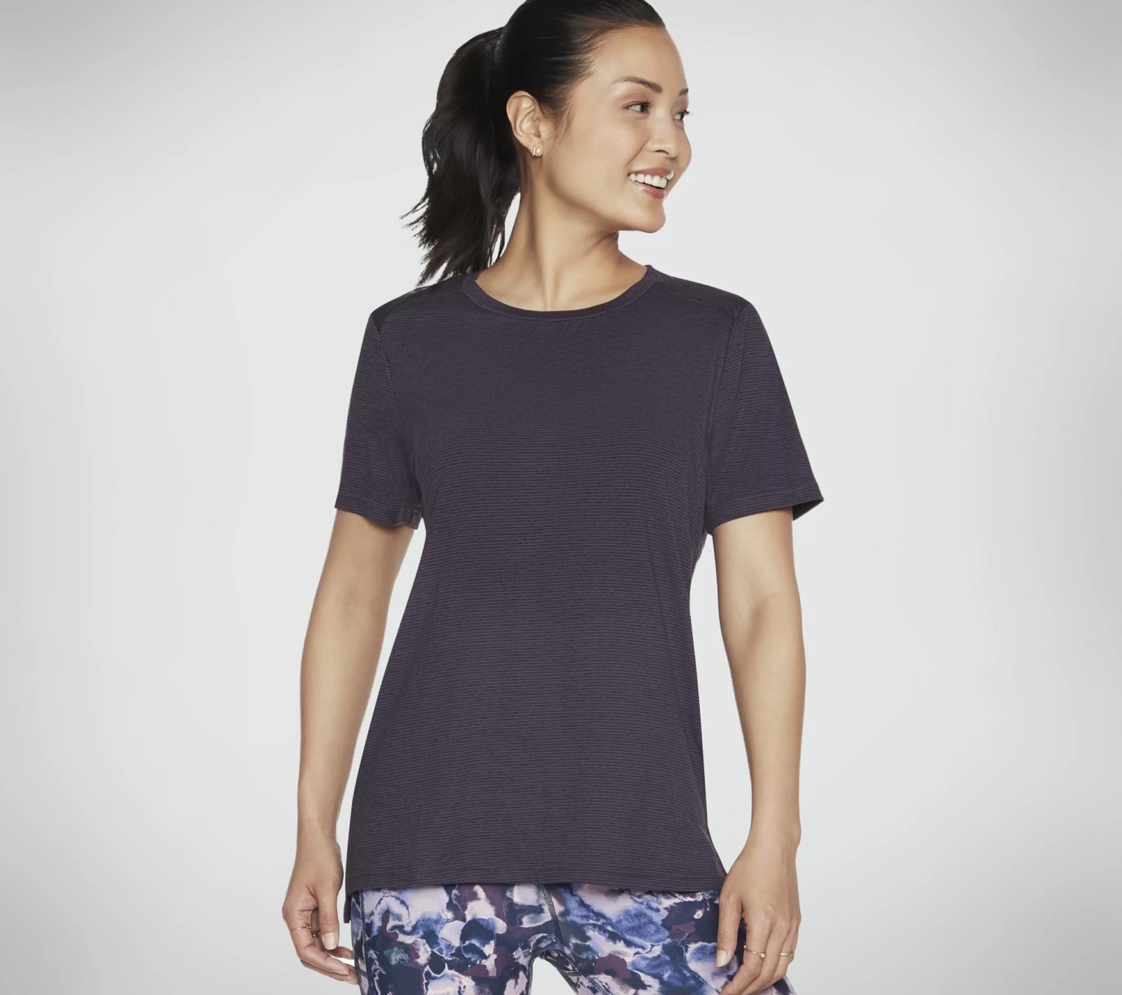 SKECHERS Tops | Tops^GODRI STRIDE Tunic Tee DONKER PURPER