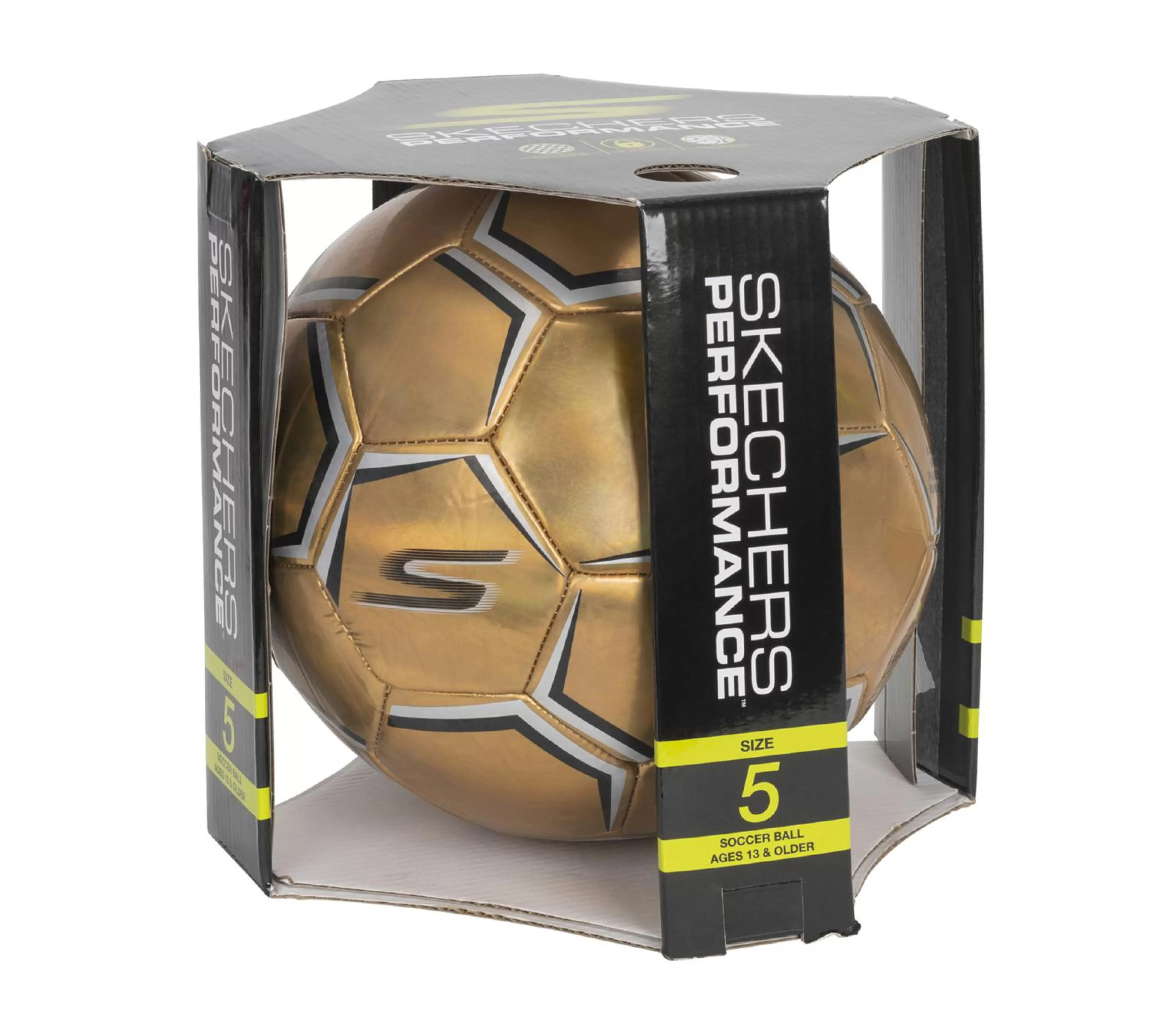 SKECHERS Accessoires | Accessoires^Hex Shadow Size 5 Soccer Ball GOUD