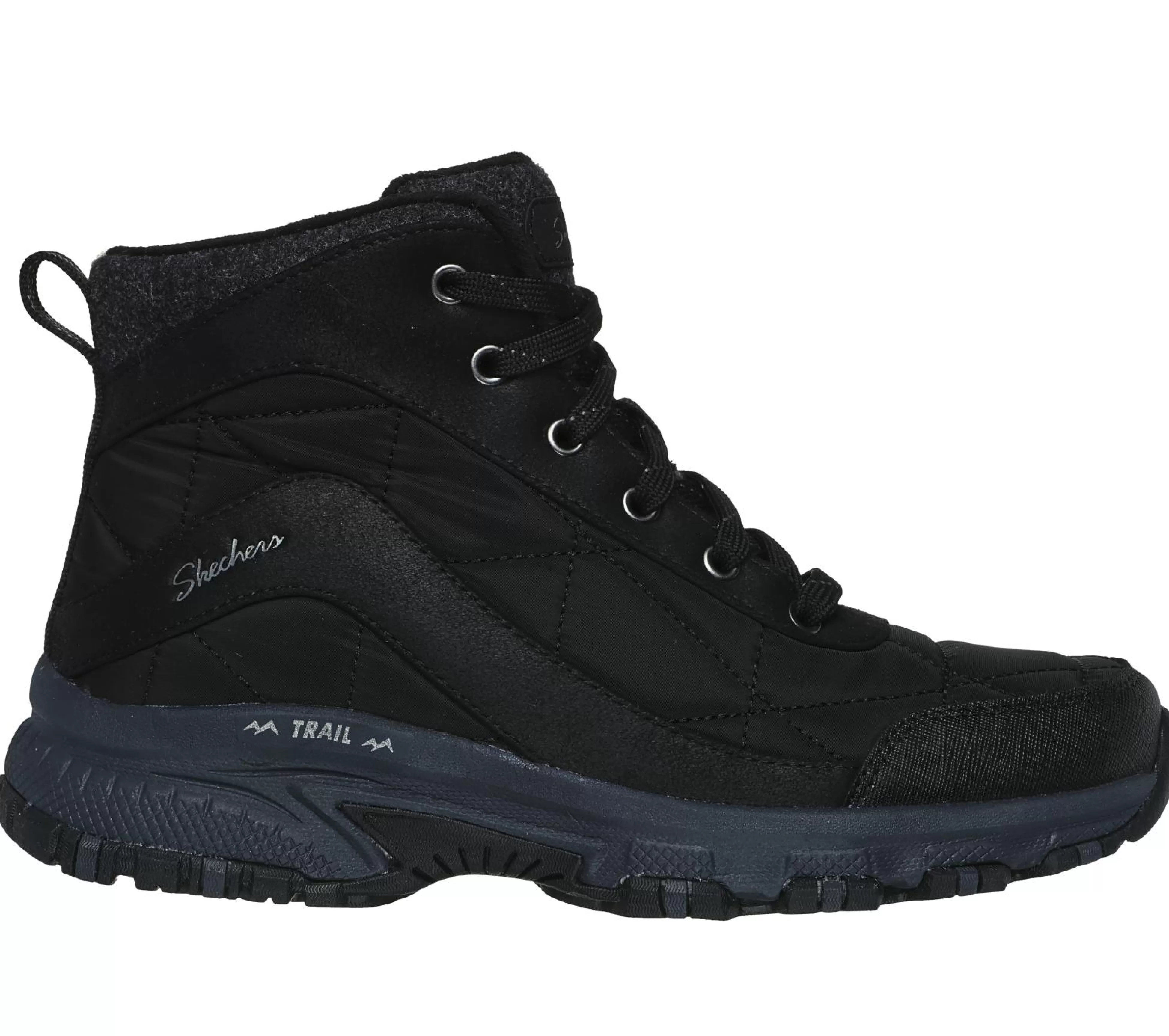 SKECHERS Veterschoenen | Boots^Hillcrest - New Traveler ZWART