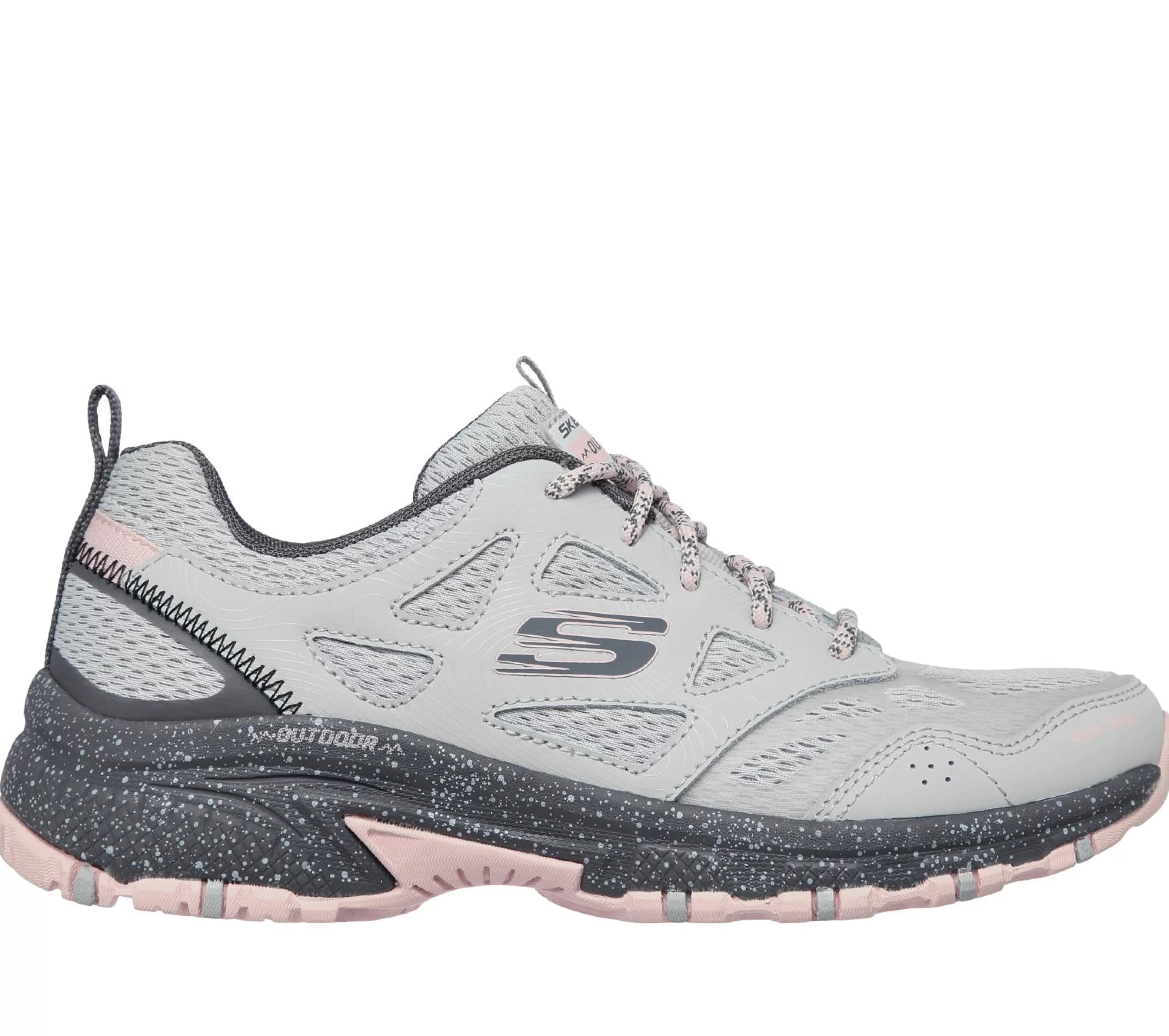 SKECHERS Veterschoenen | Sportieve Sneakers^Hillcrest - Pure Escapade GRIJS / ROZE