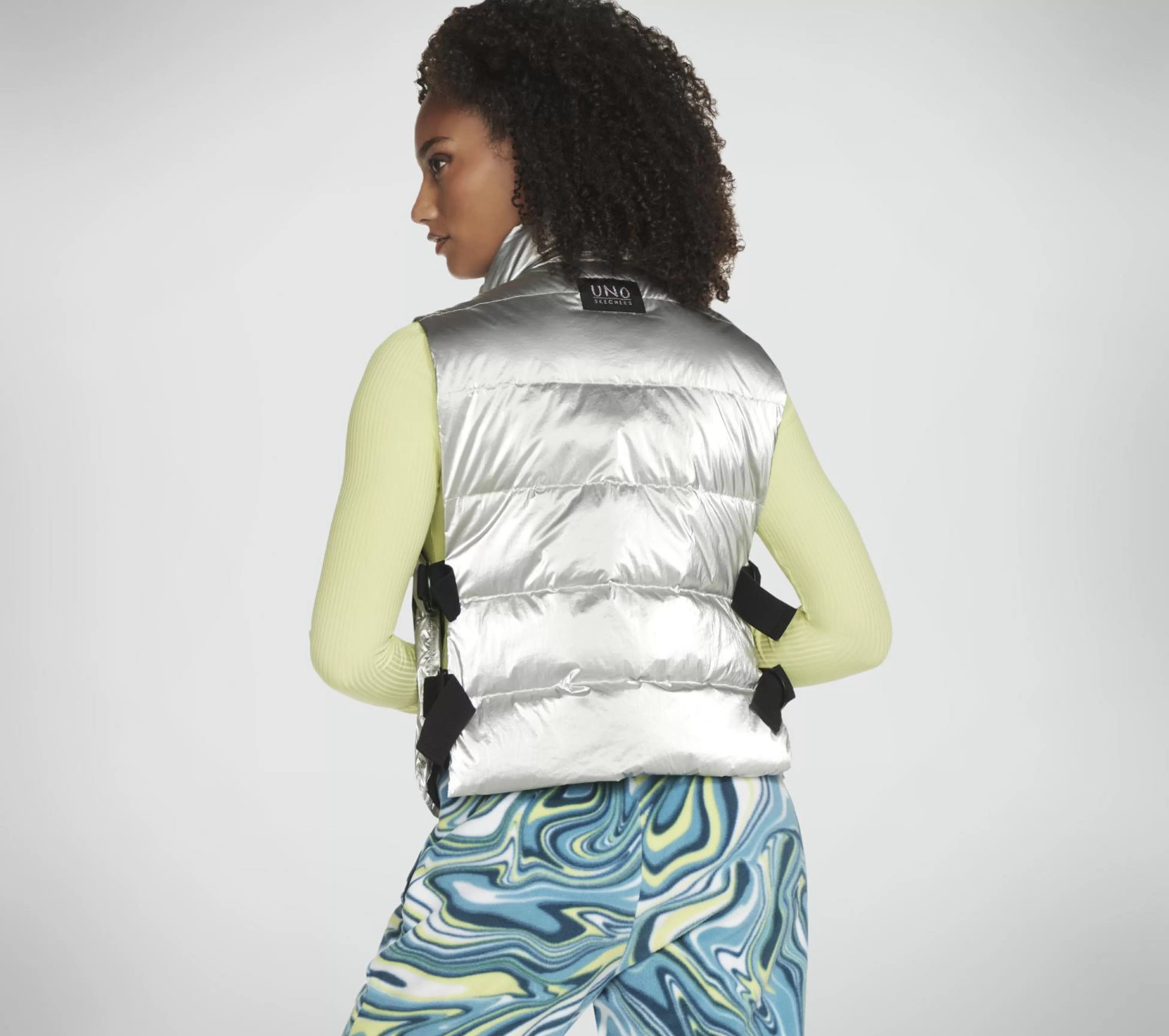 SKECHERS Tops | Tops^Hypershine Vest ZILVER