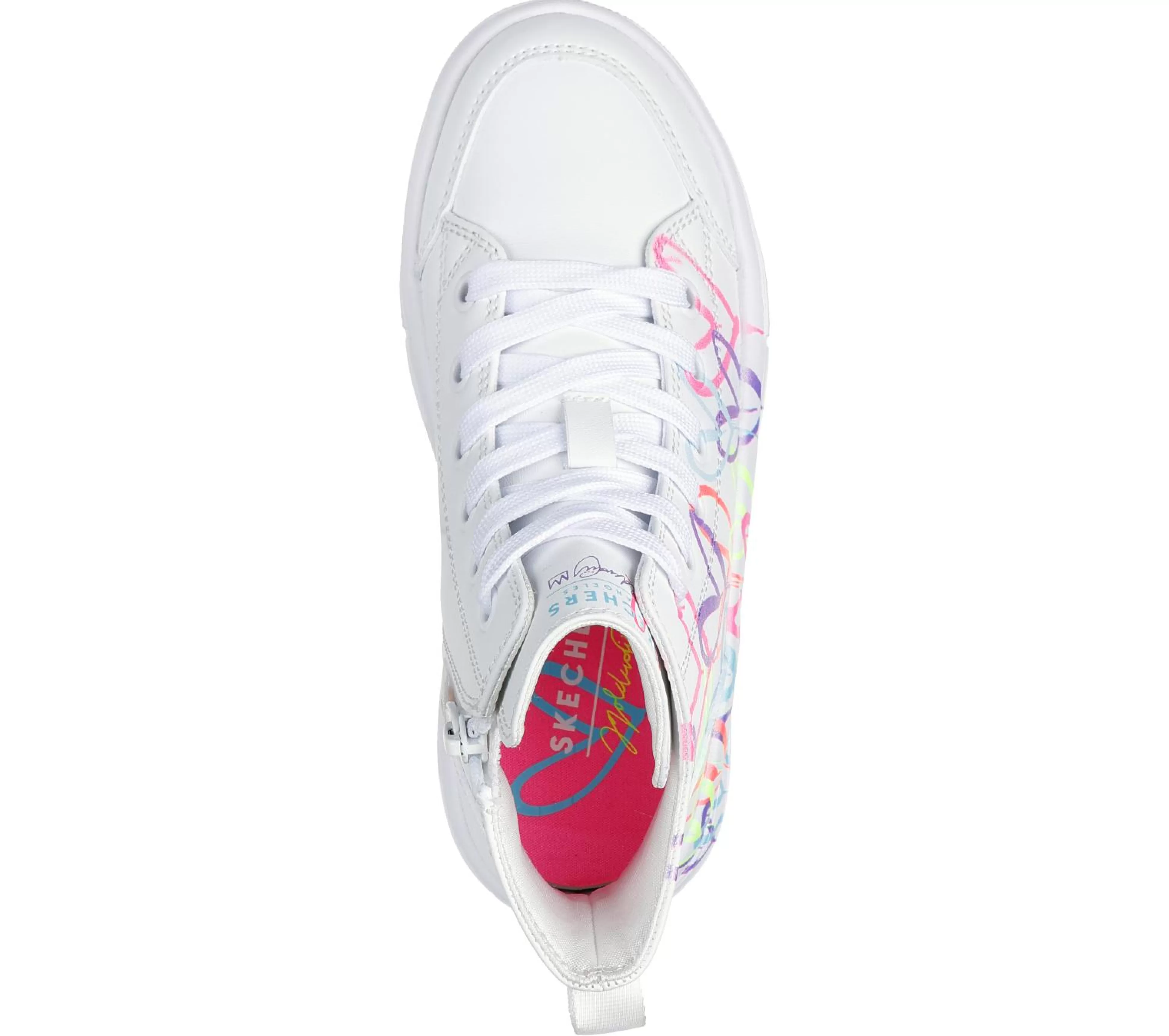 SKECHERS Veterschoenen | Sneakers^JGoldcrown: Hyperlift WIT / MULTI