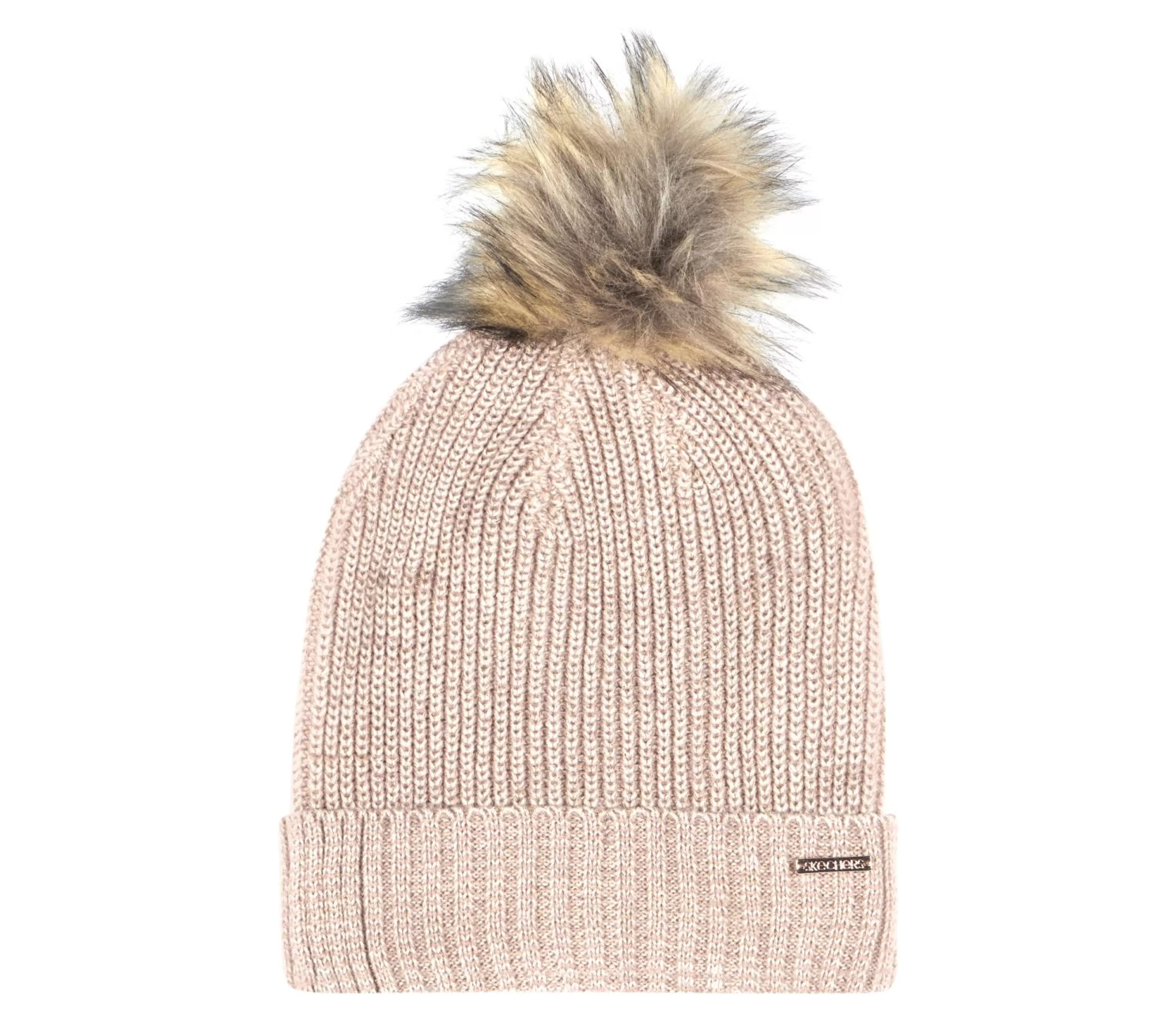 SKECHERS Winter Accessoires^Marled Purl Beanie ROZE