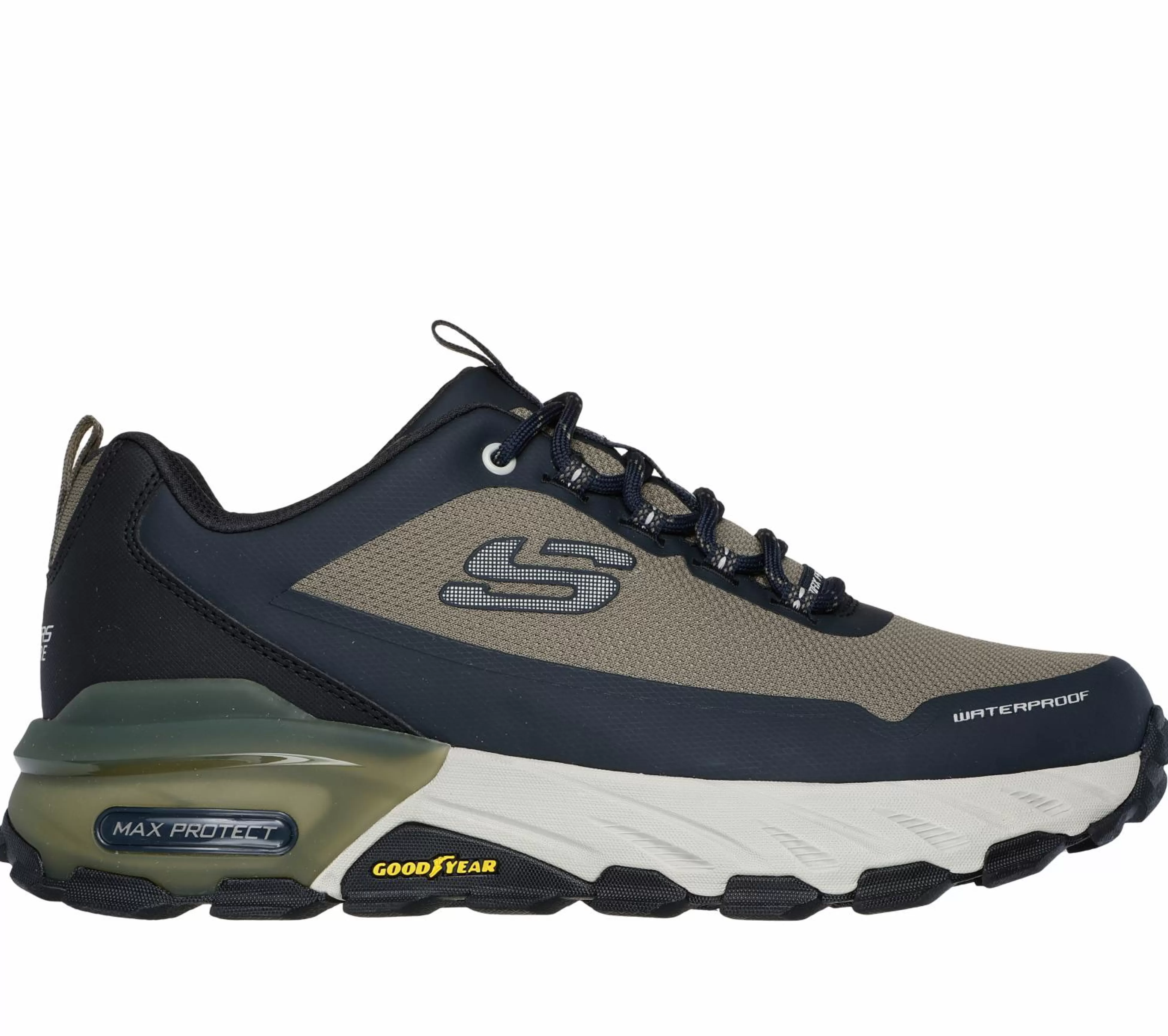 SKECHERS Sportieve Sneakers^Max Protect - Fast Track OLIJF / ZWART