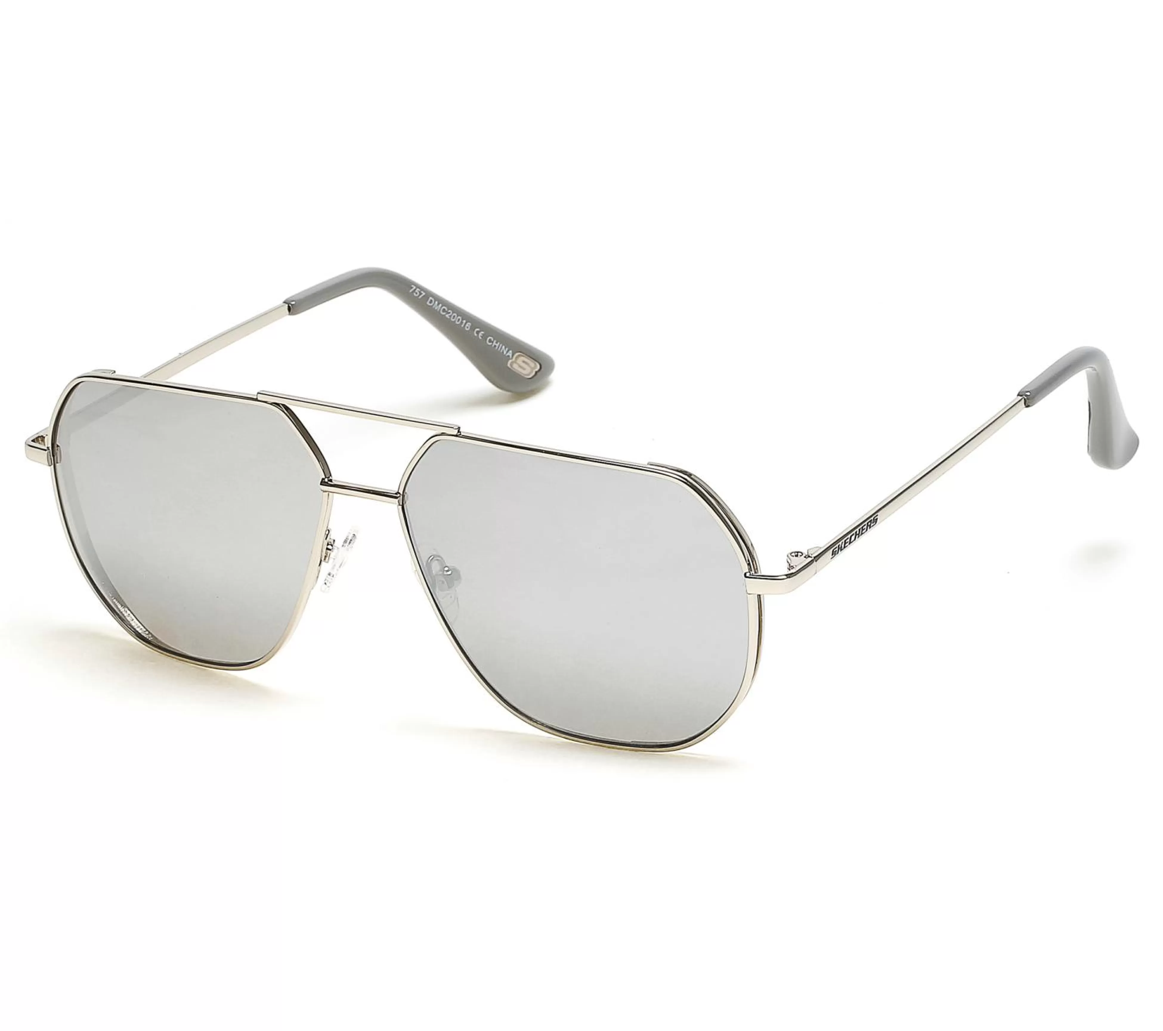 SKECHERS Zonnebrillen | Accessoires^Metal Aviator Sunglasses ZILVER