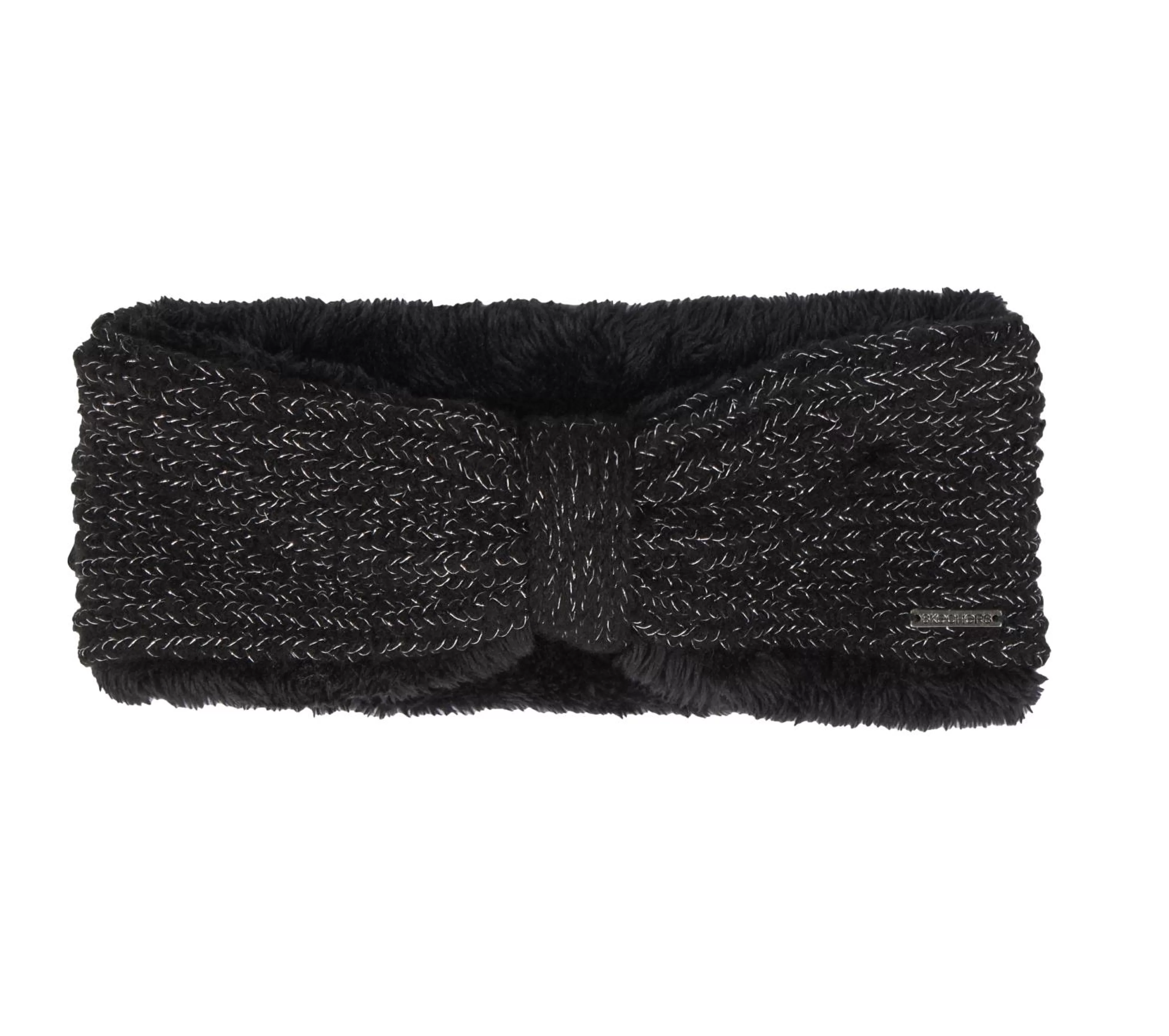 SKECHERS Petten | Petten^Metallic Yarn Winter Headwrap ZWART