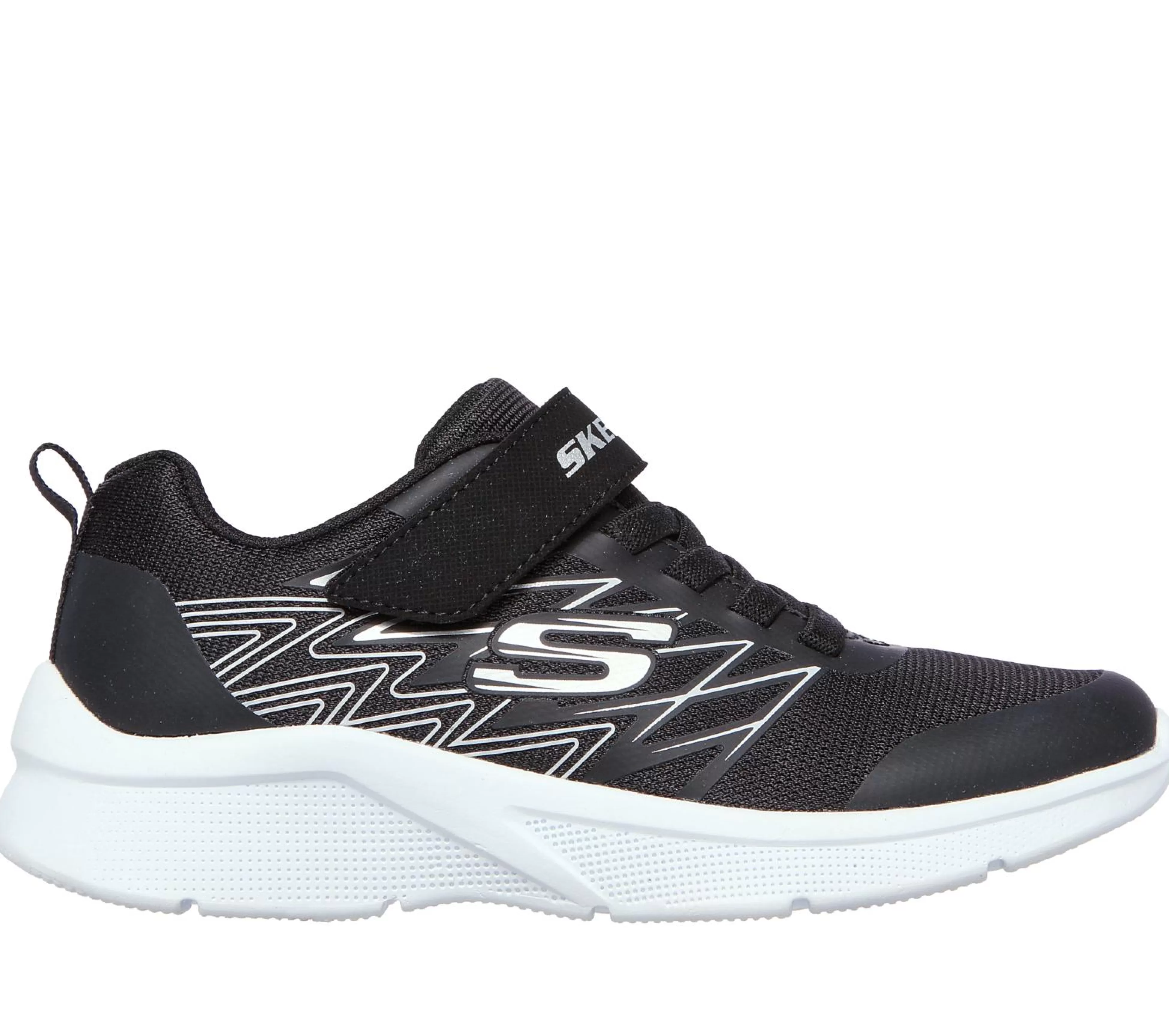 SKECHERS Sneakers^Microspec - Texlor ZWART / ZILVER