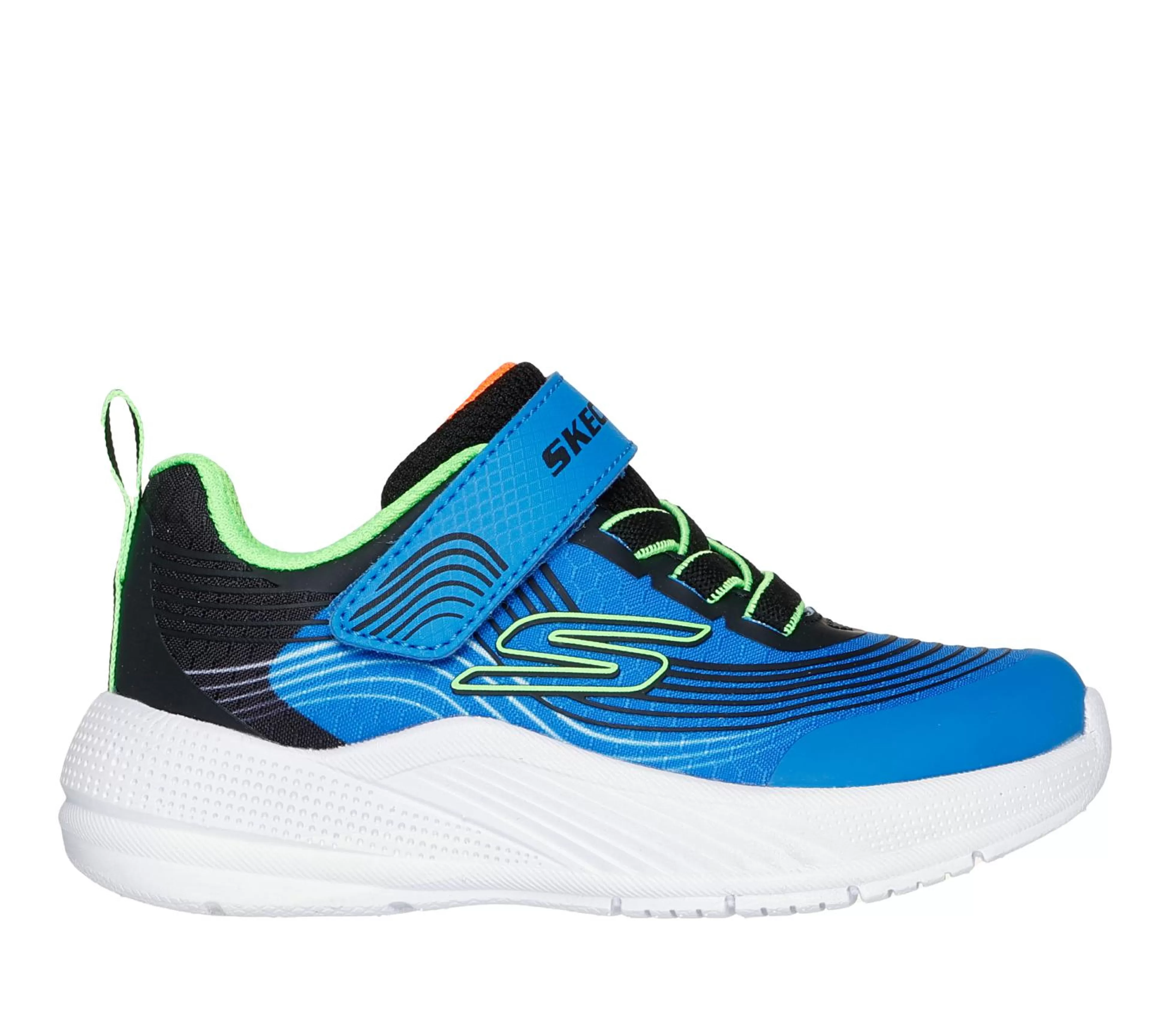 SKECHERS Sneakers | Instappers^Microspec Advance BLAUW / LIMOEN