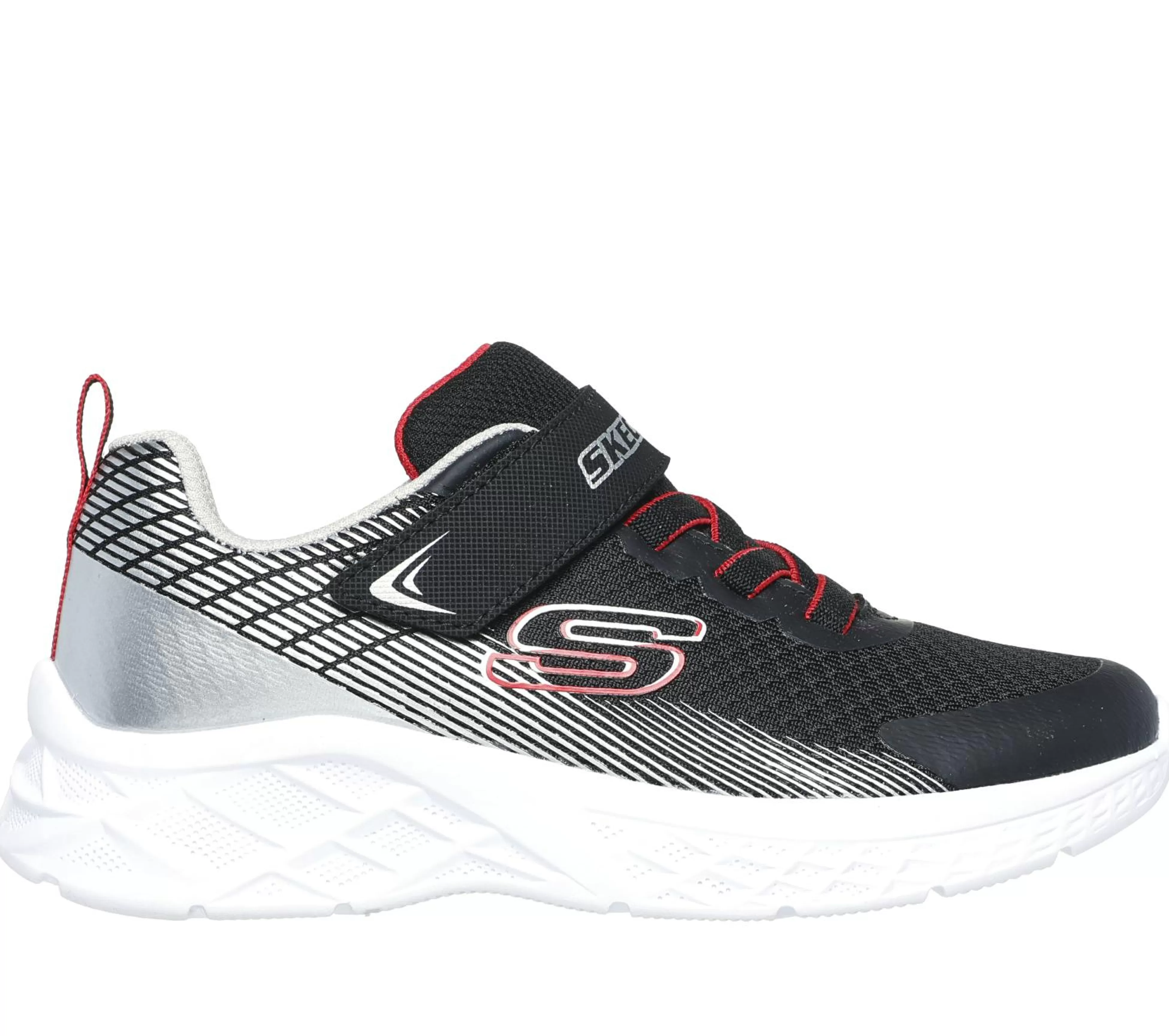 SKECHERS Instappers | Sneakers^Microspec II - Zovrix ZWART / ROOD