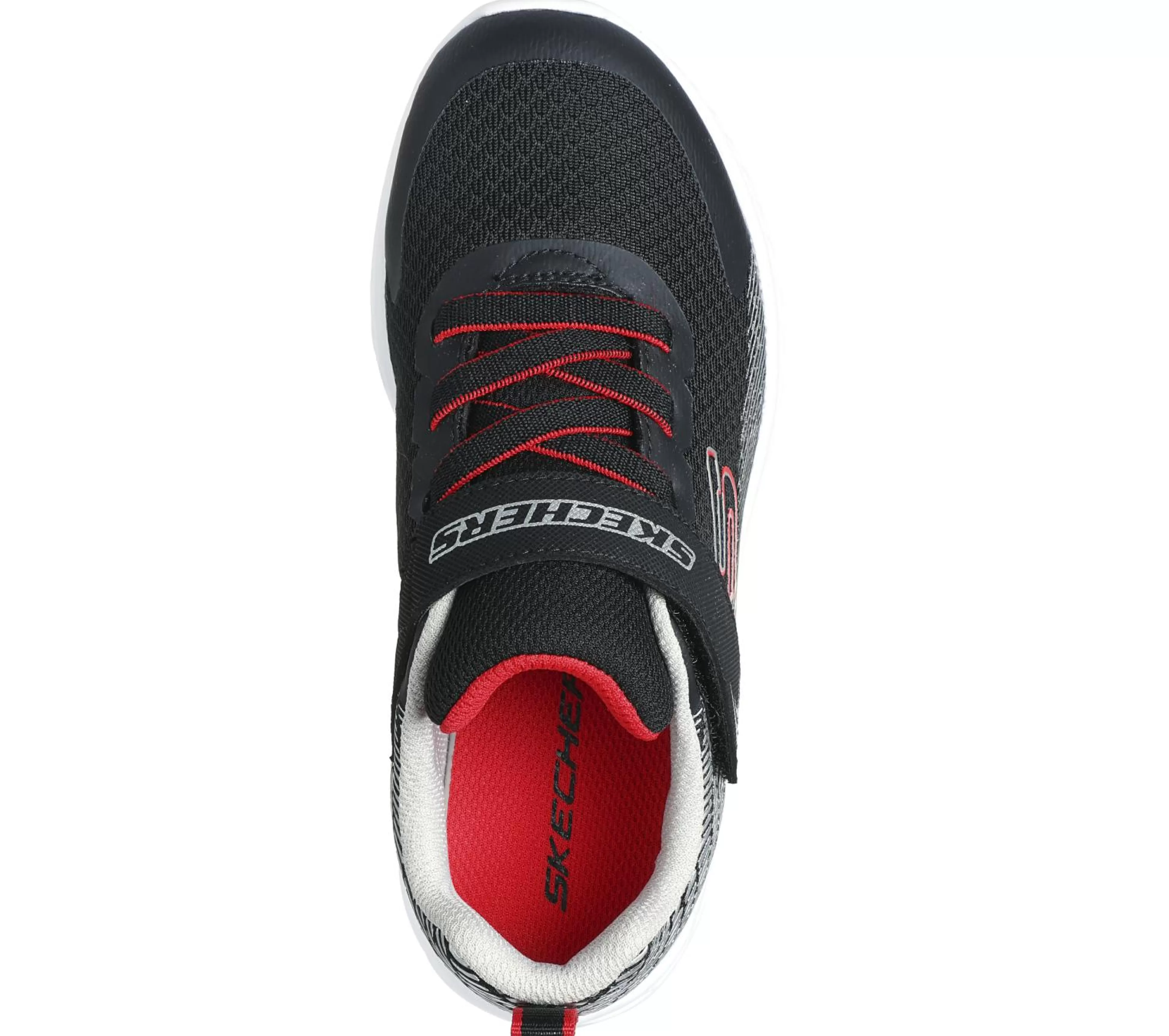 SKECHERS Instappers | Sneakers^Microspec II - Zovrix ZWART / ROOD