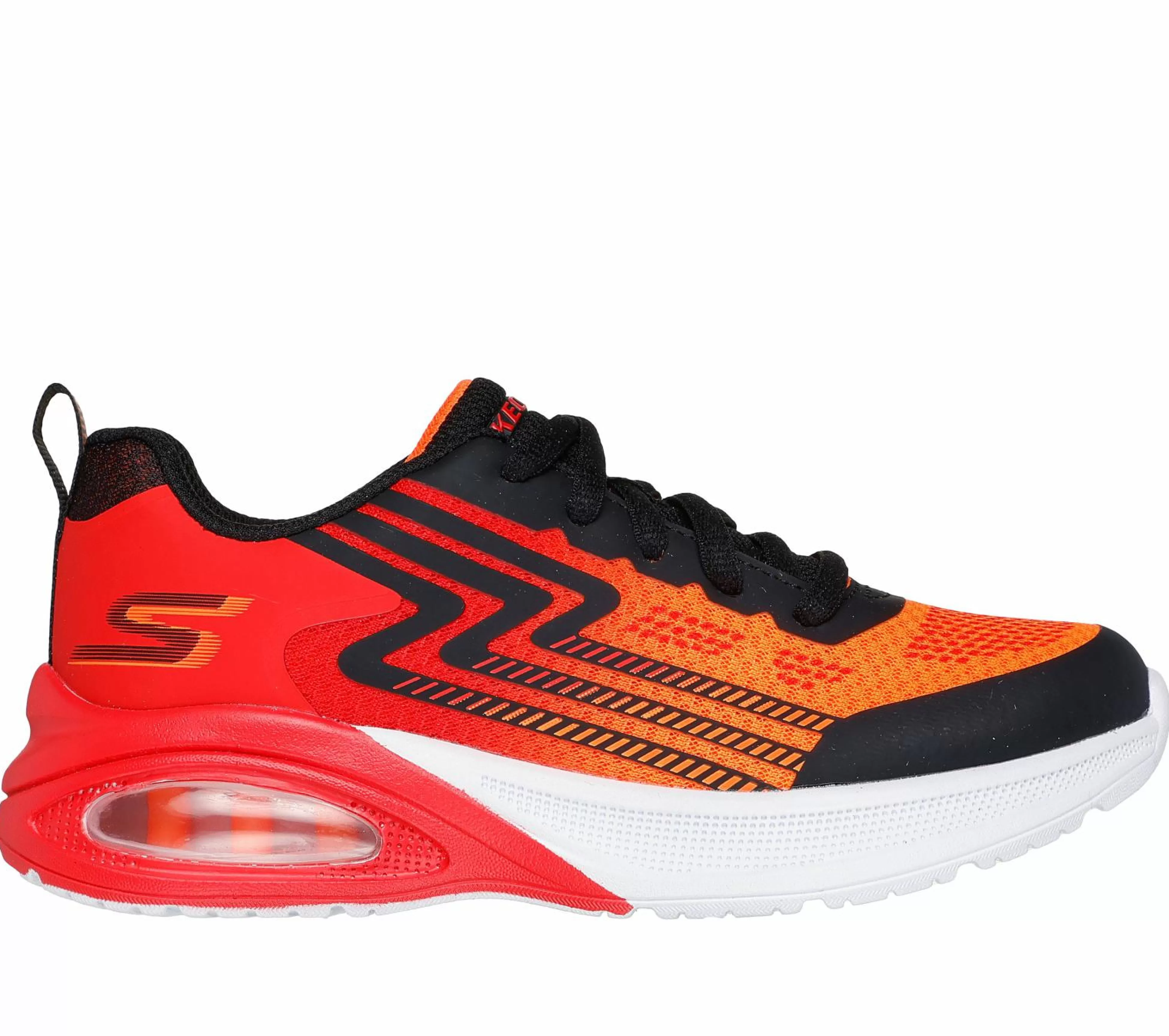 SKECHERS Veterschoenen | Sneakers^Microspec Max Advance - Vadieno ZWART / ROOD