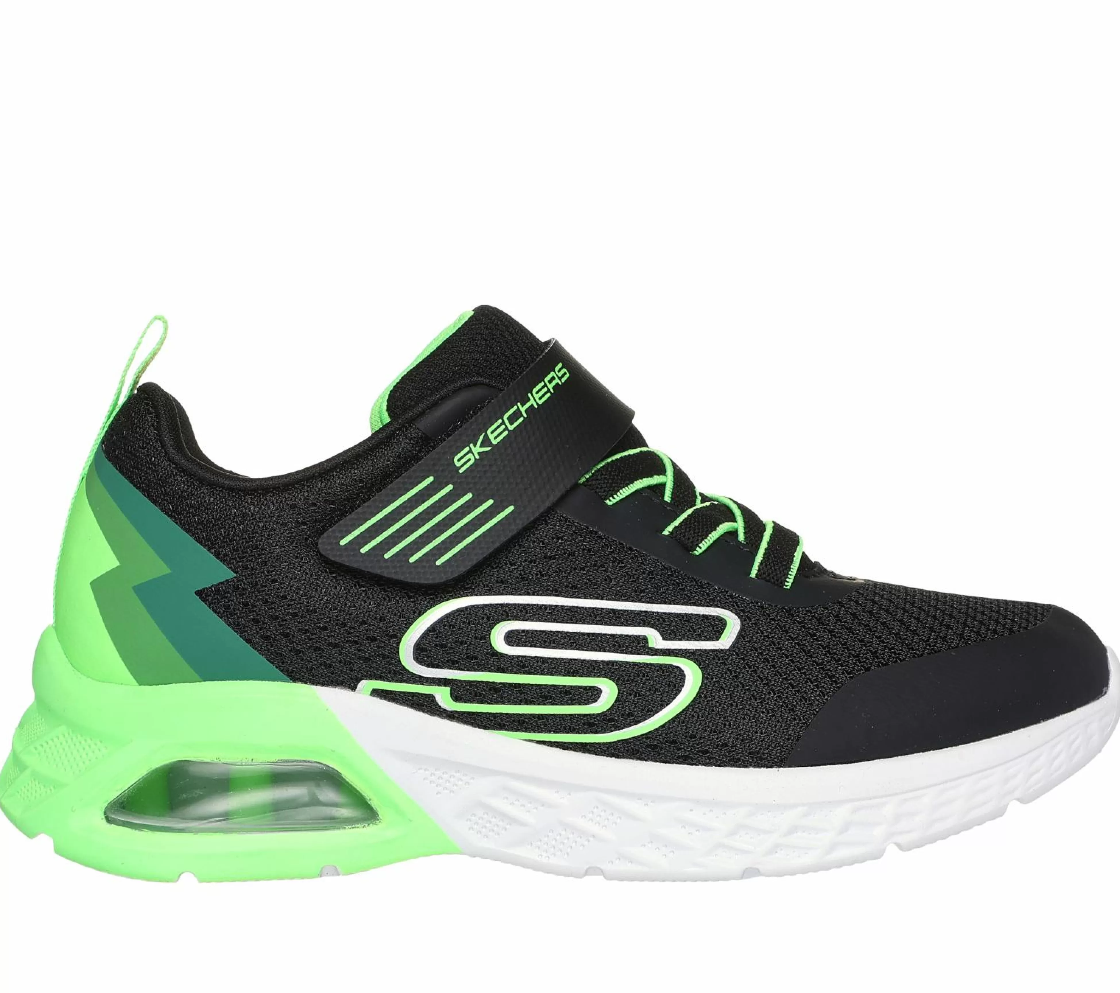 SKECHERS Instappers | Sneakers^Microspec Max II - Vodrox ZWART / LIMOEN