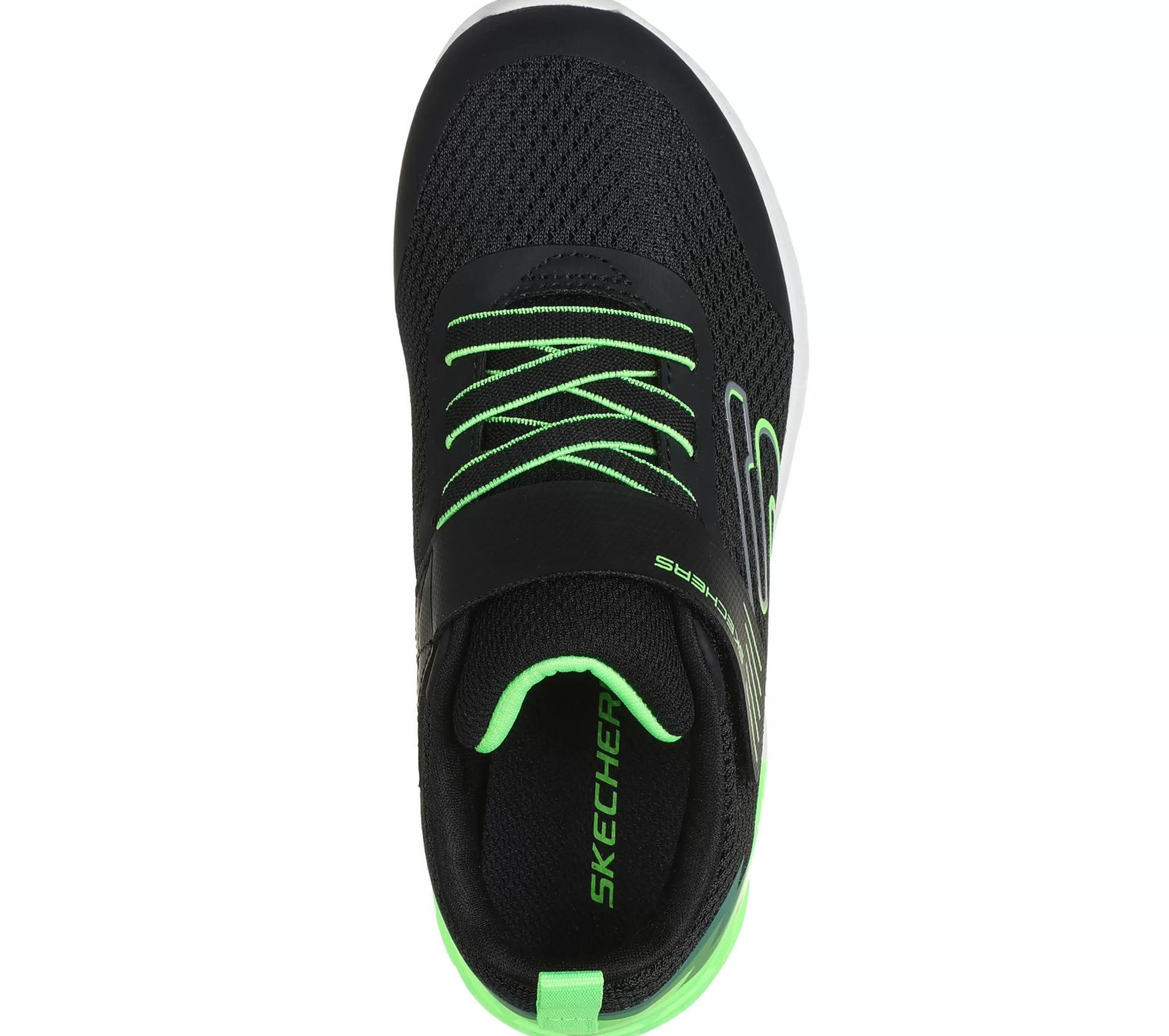 SKECHERS Instappers | Sneakers^Microspec Max II - Vodrox ZWART / LIMOEN