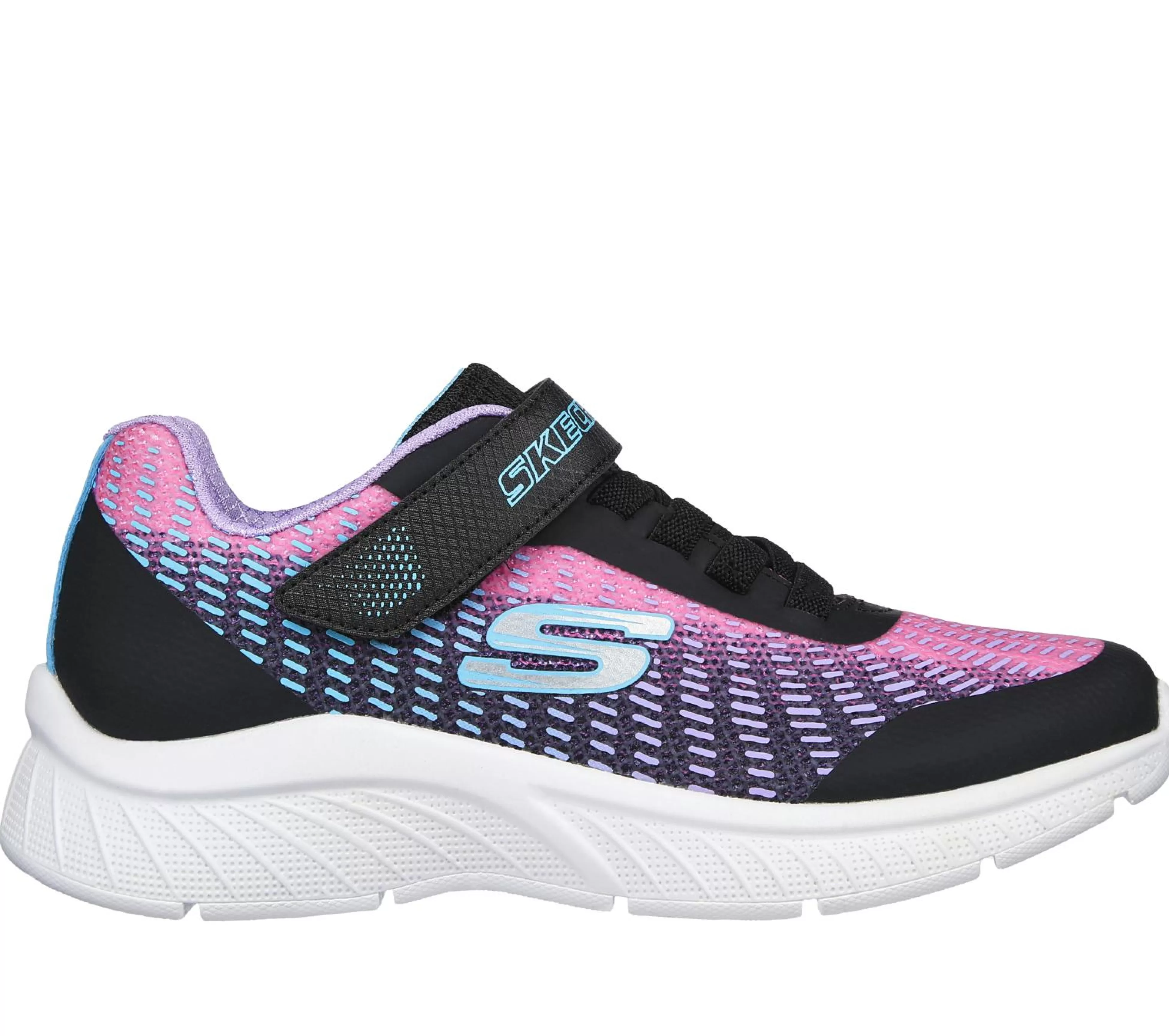 SKECHERS Instappers | Sneakers^Microspec Plus - Disco Dreaming ZWART / MULTI