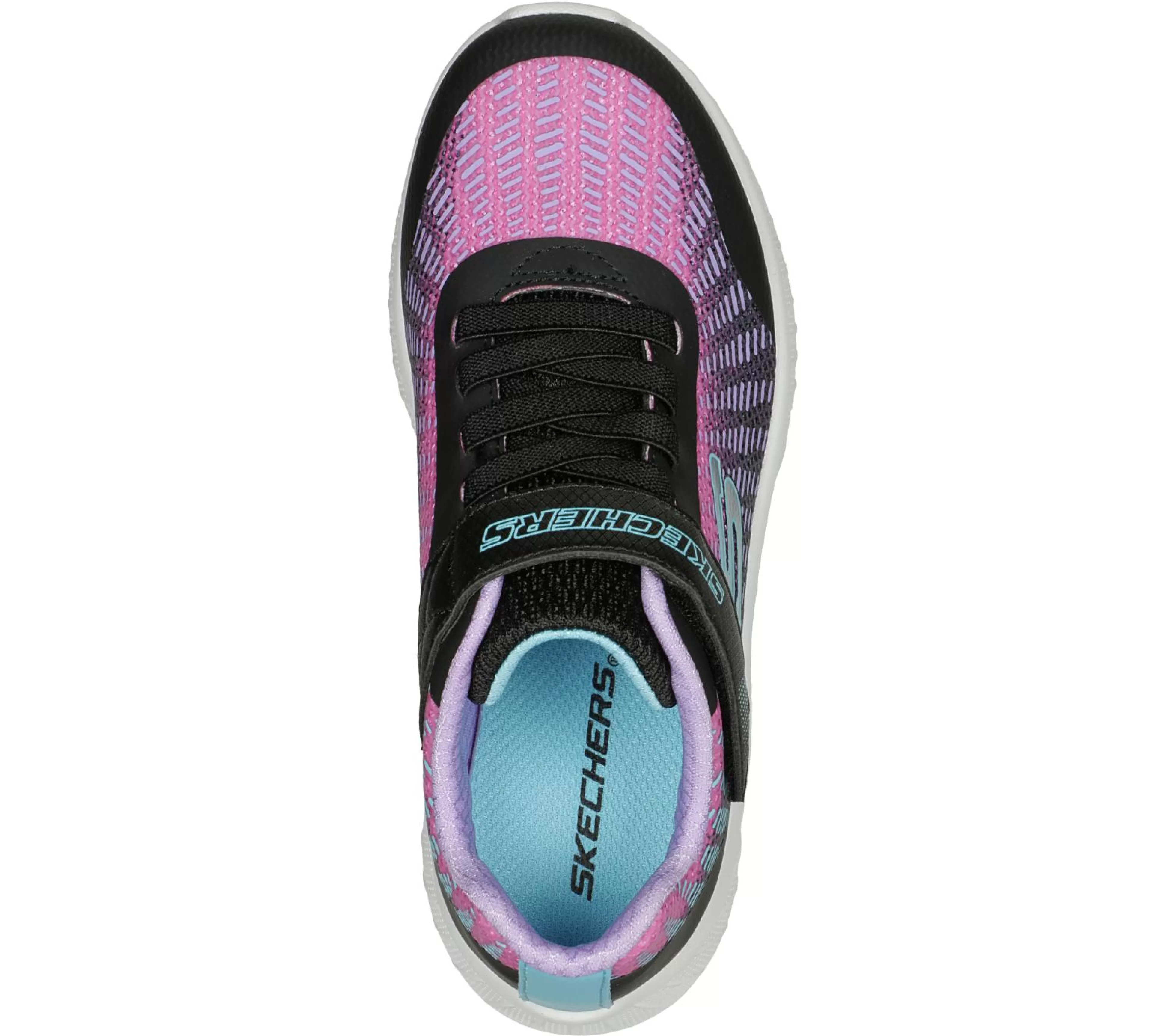 SKECHERS Instappers | Sneakers^Microspec Plus - Disco Dreaming ZWART / MULTI