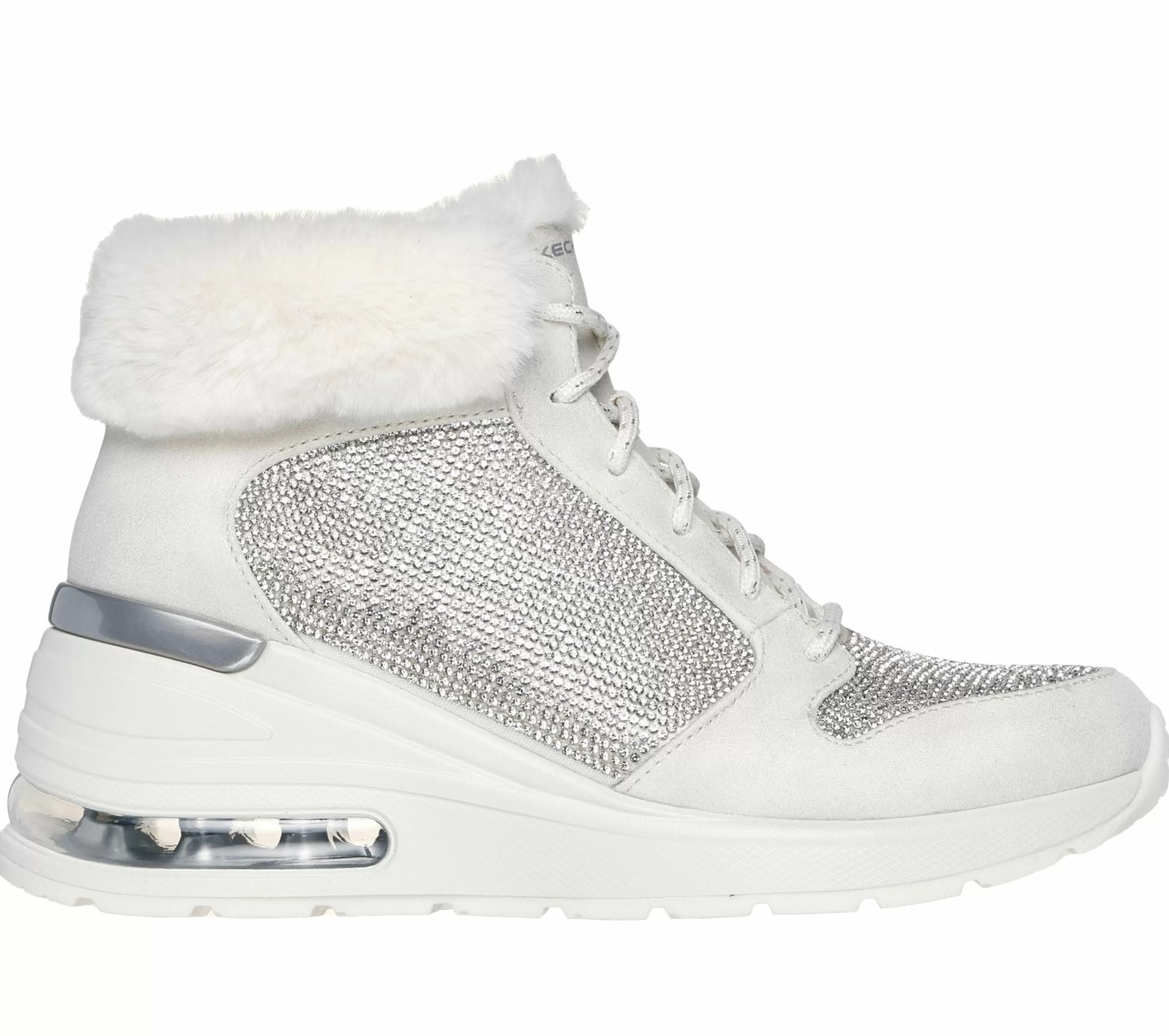 SKECHERS Veterschoenen | Boots^Million Air - Elevated Luxe Air GEBROKEN WIT