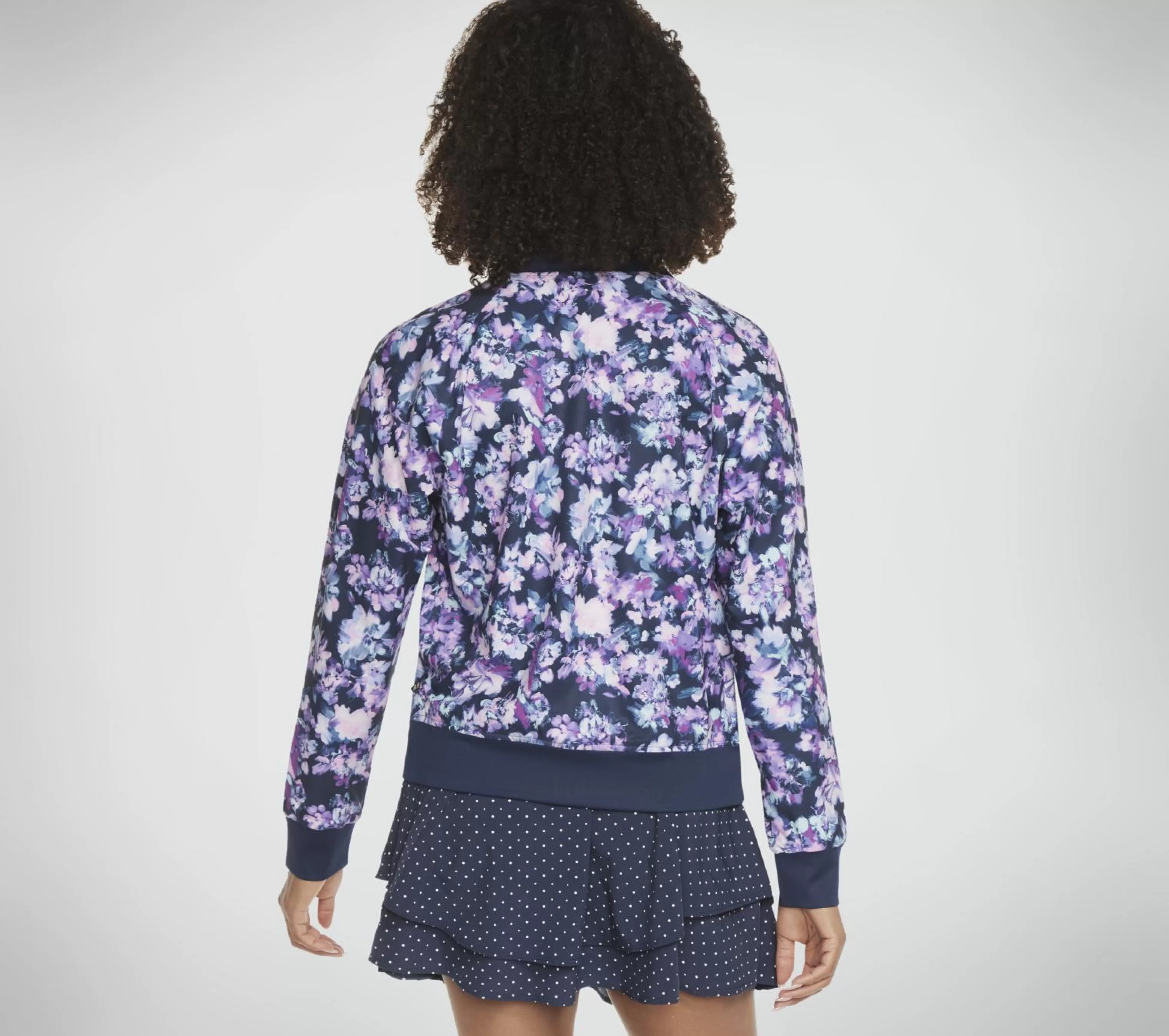 SKECHERS Tops | Tops^Misty Floral Reversible Jacket BLAUW / LAVENDEL