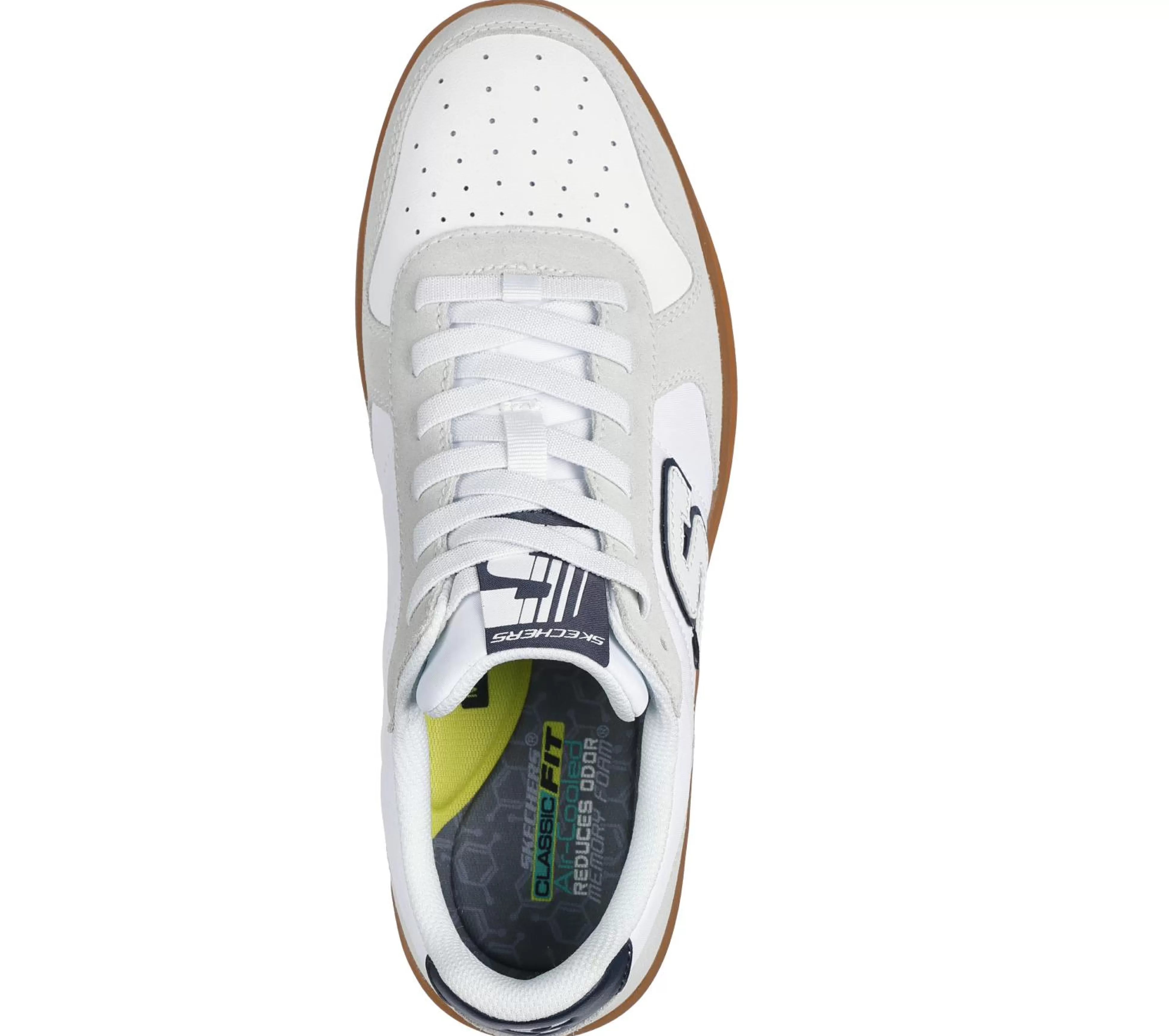 SKECHERS Casual Sneakers | Instappers^New Wave Cup - Calven GEBROKEN WIT