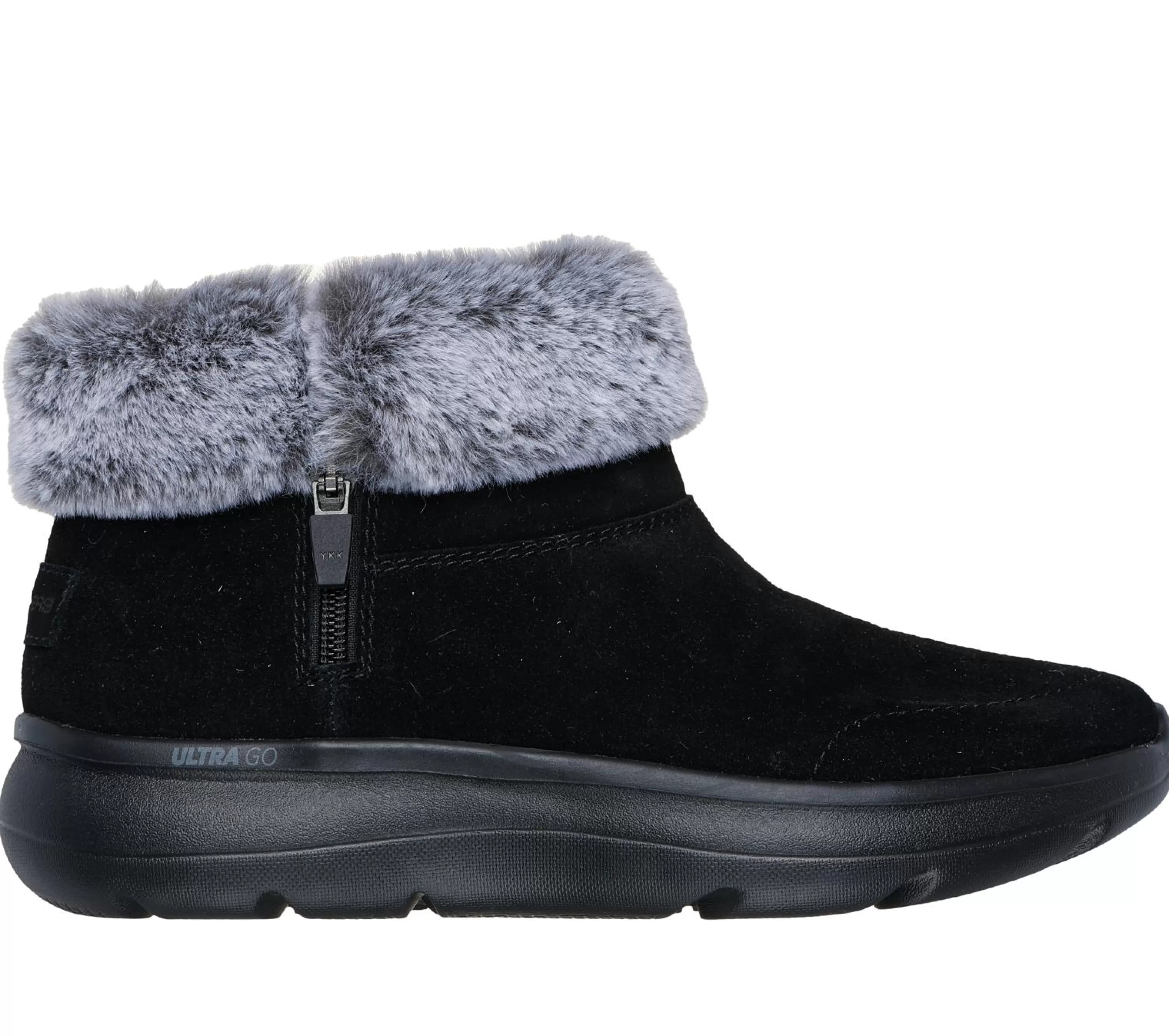 SKECHERS Boots^On-the-GO Encore - Snow-Capped ZWART / GRIJS