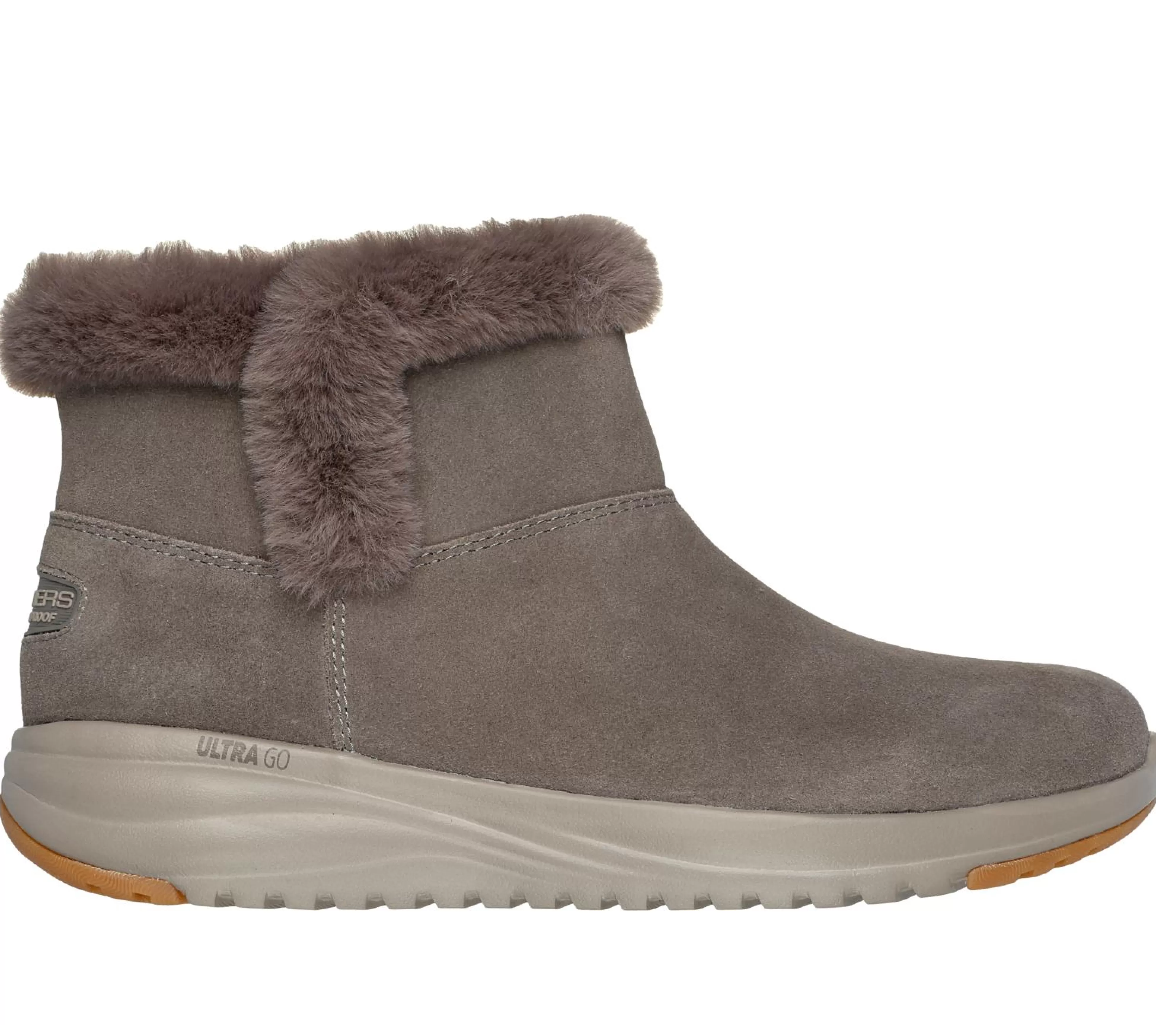 SKECHERS Boots^On-the-GO Stellar - Cozy Step DONKER TAUPE