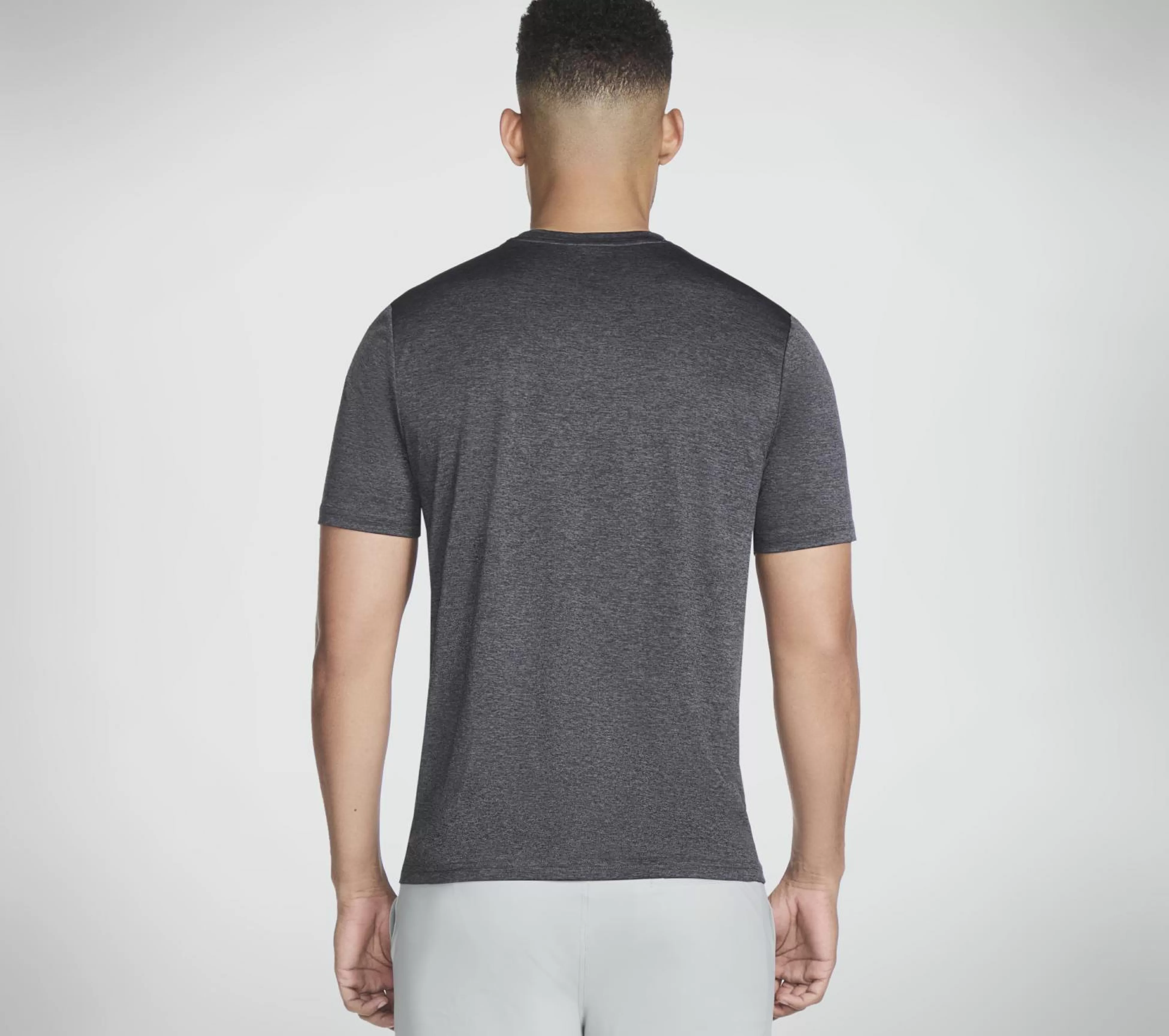 SKECHERS Tops | Tops^Performance Charge Tee ZWART / HOUTSKOOL