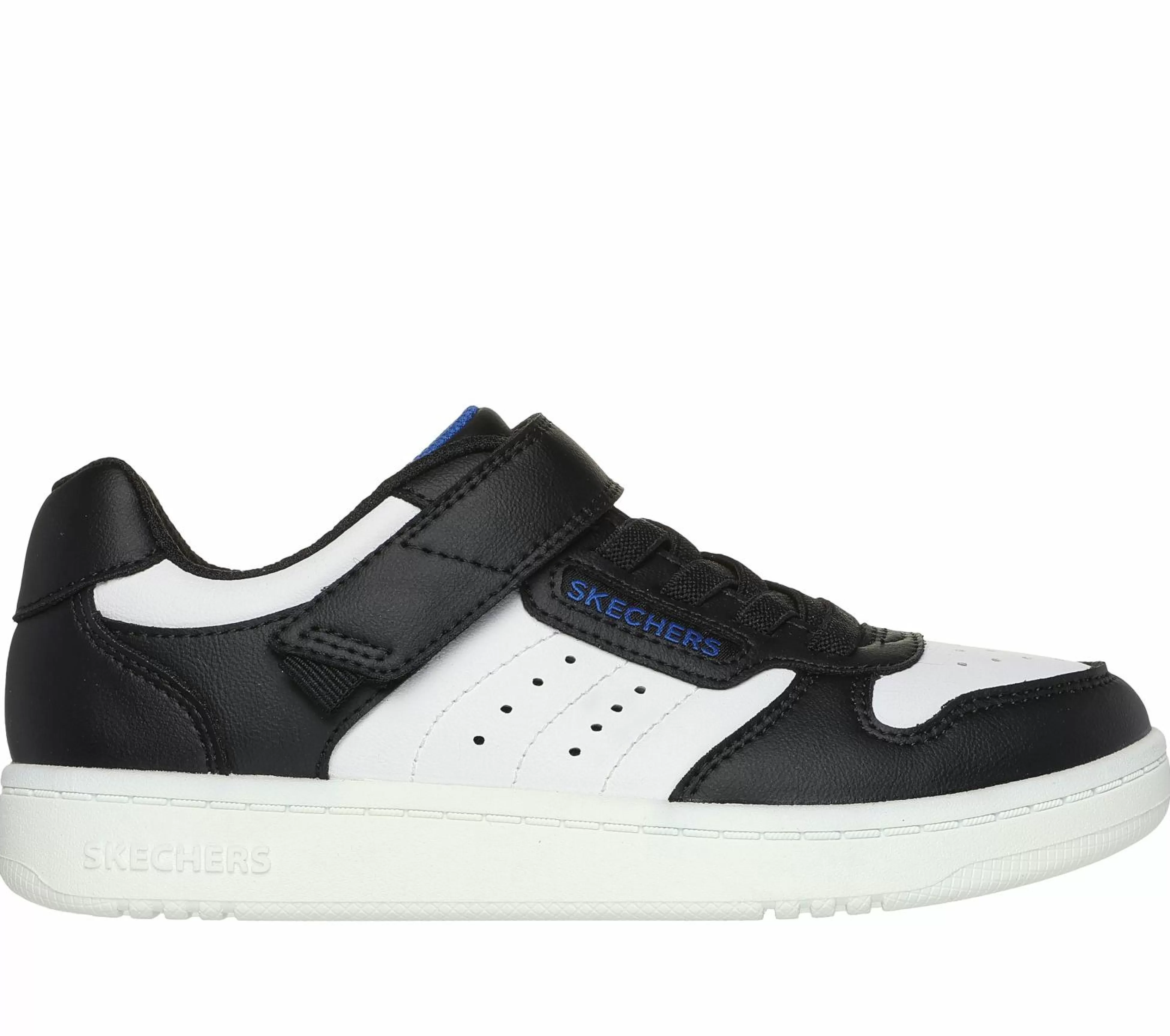 SKECHERS Instappers | Sneakers^Quick Street ZWART / WIT