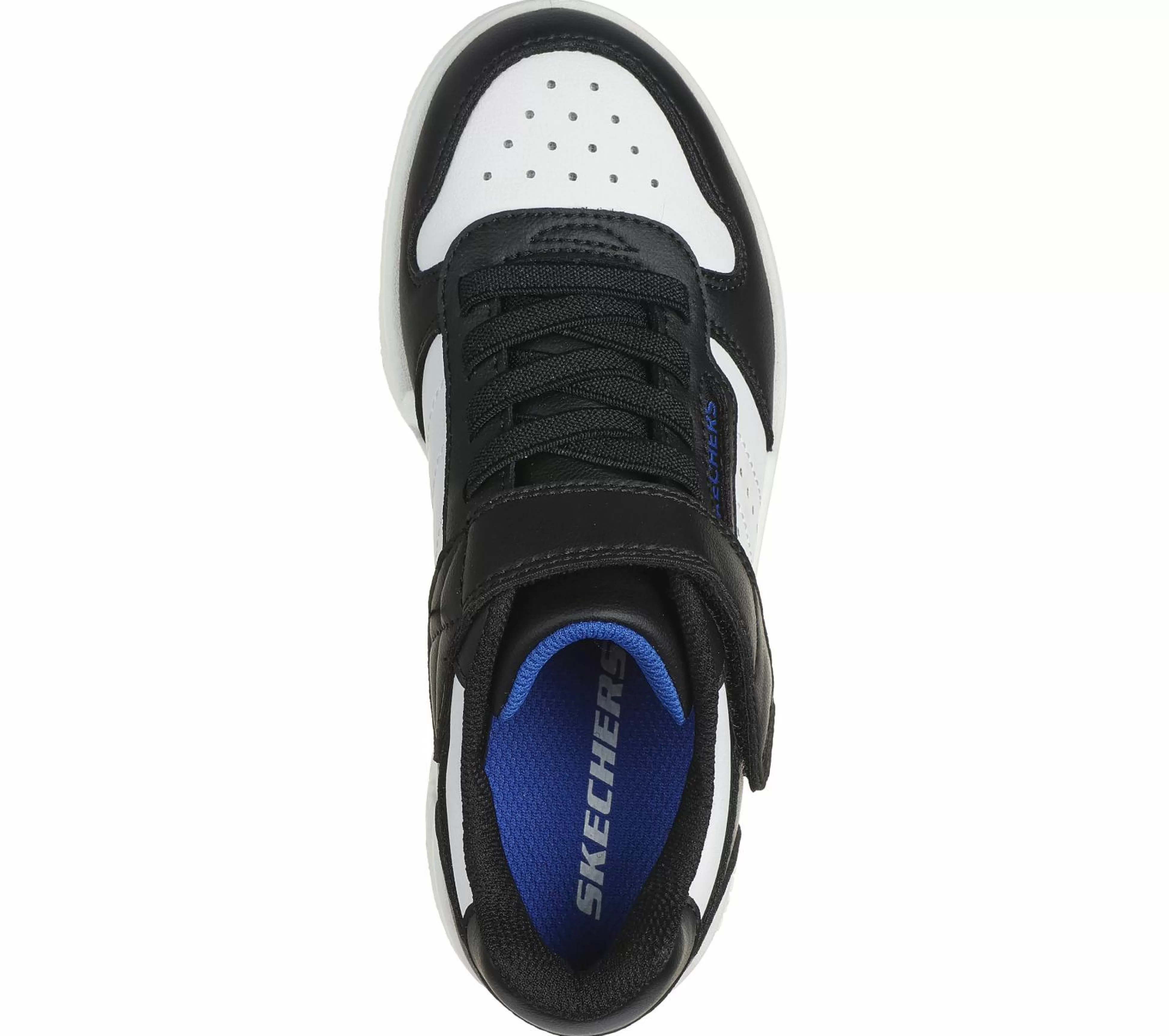 SKECHERS Instappers | Sneakers^Quick Street ZWART / WIT