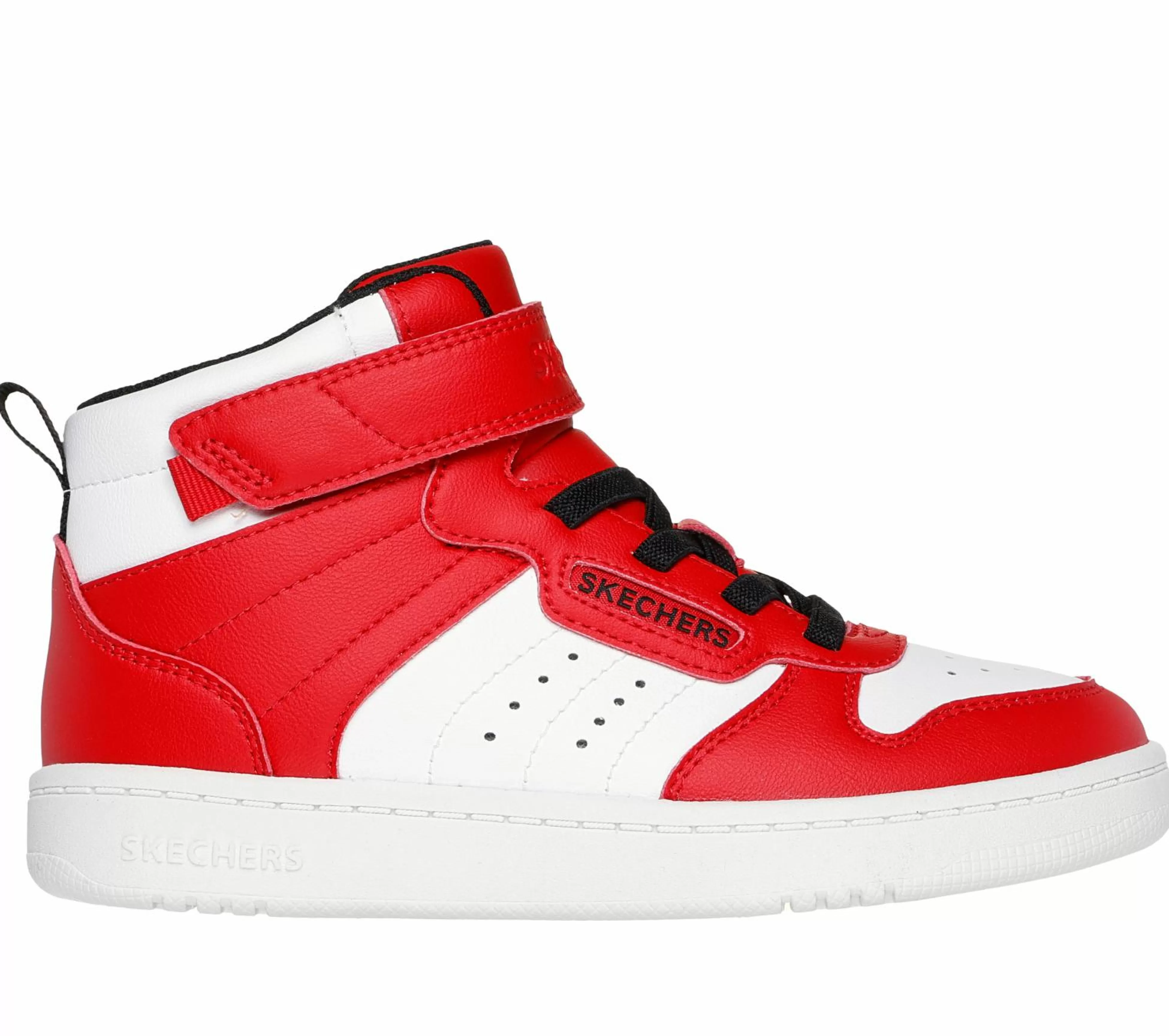 SKECHERS Instappers | Sneakers^Quick Street - Rapid Avenue ROOD / WIT