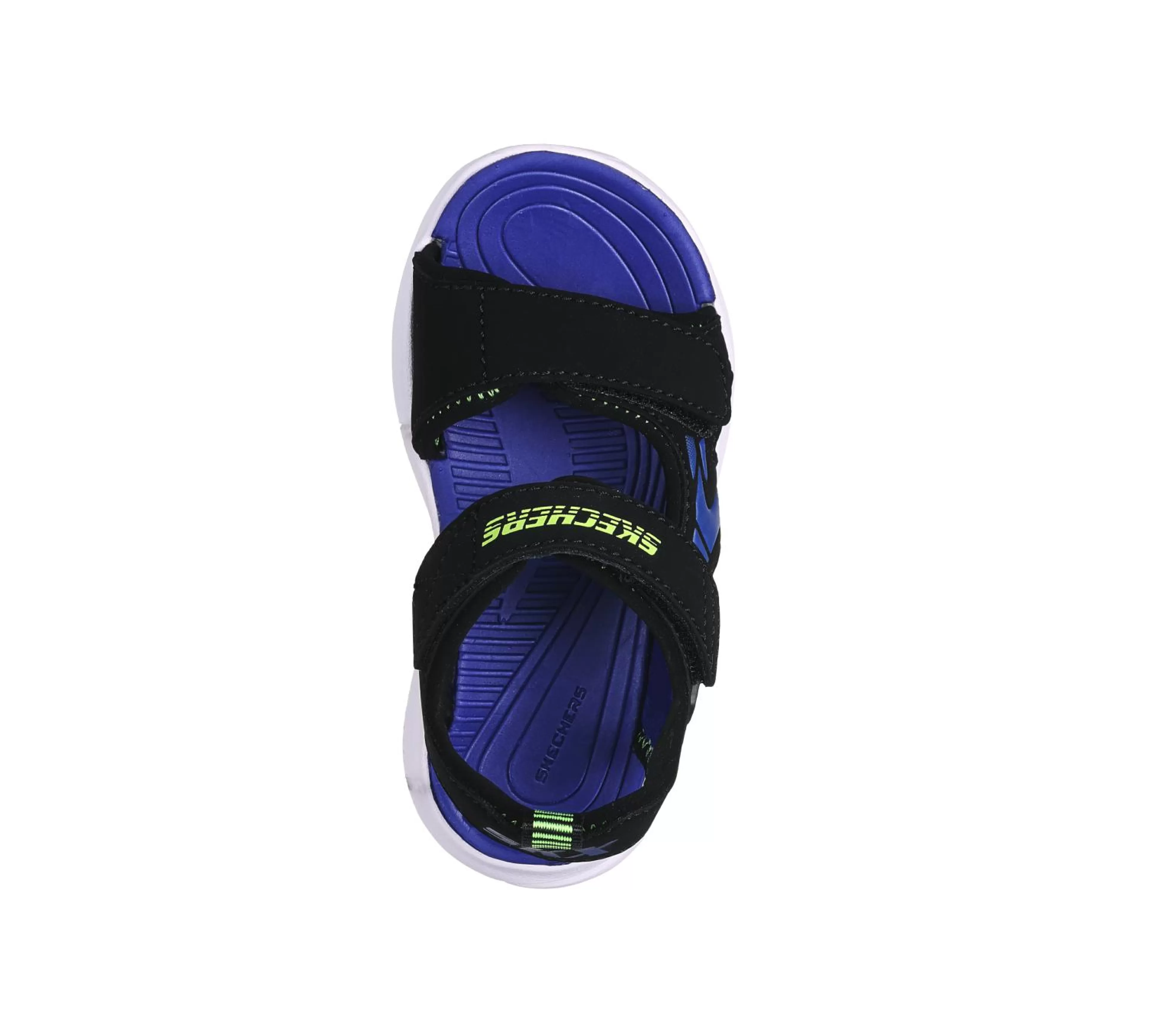 SKECHERS Sandalen^Razor Splash - Aqua Buddies ZWART / BLAUW / LIMOEN