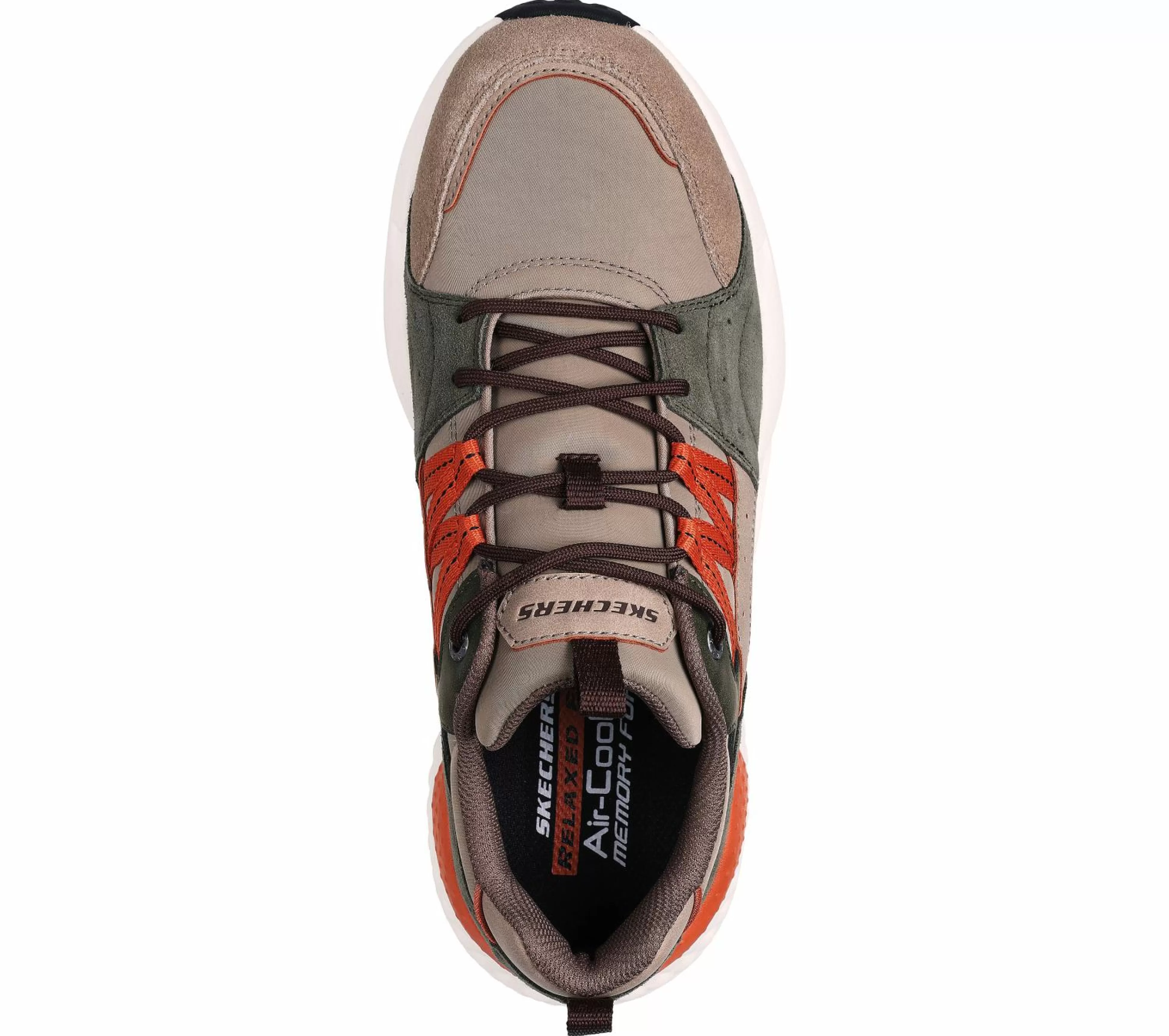 SKECHERS Veterschoenen | Casual Sneakers^Relaxed Fit: Bendino - Dormer TAUPE / MULTI