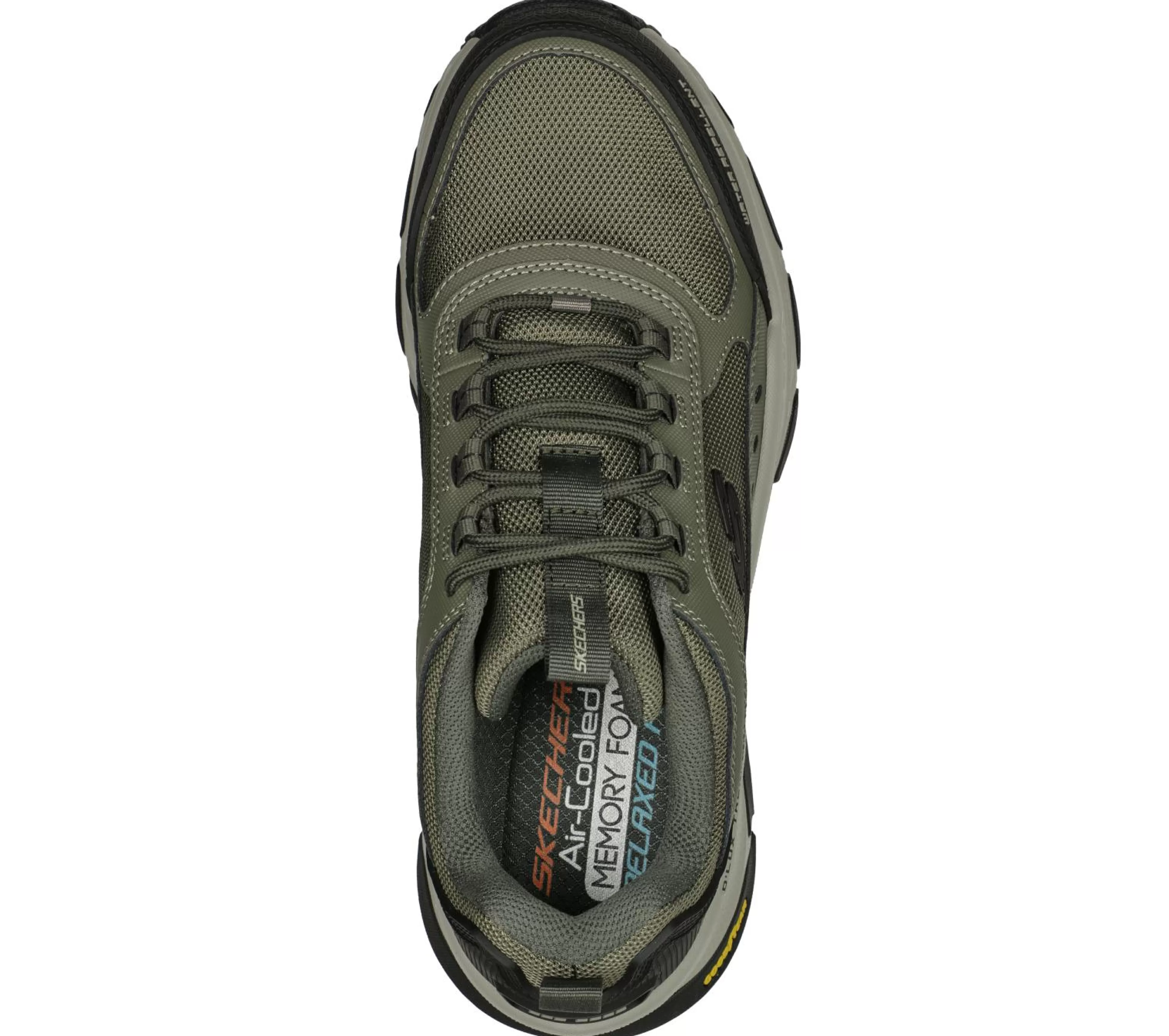 SKECHERS Veterschoenen | Sportieve Sneakers^Relaxed Fit: D'Lux Trekker OLIJF / MULTI