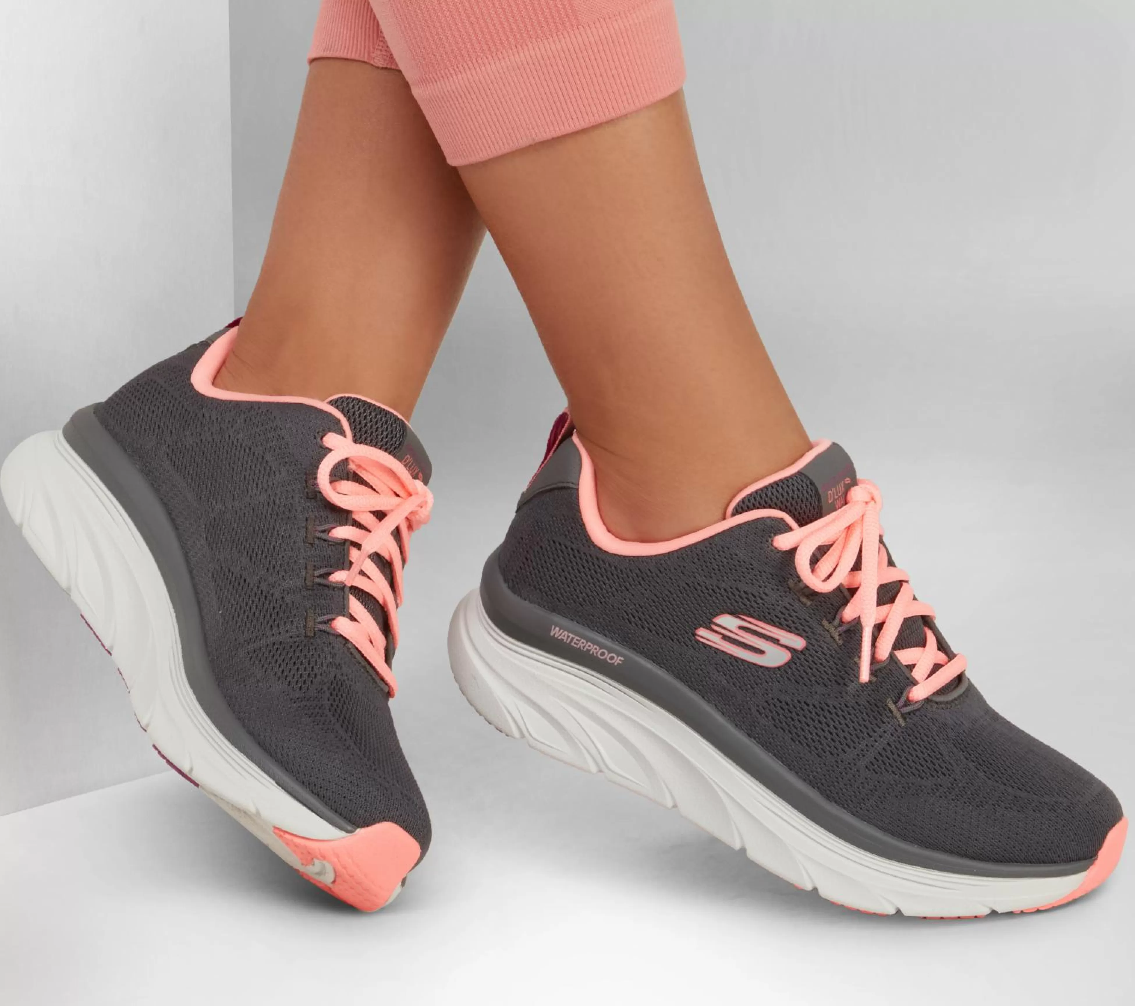 SKECHERS Veterschoenen | Sportieve Sneakers^Relaxed Fit: D'Lux Walker - Get Oasis HOUTSKOOL / KORAAL