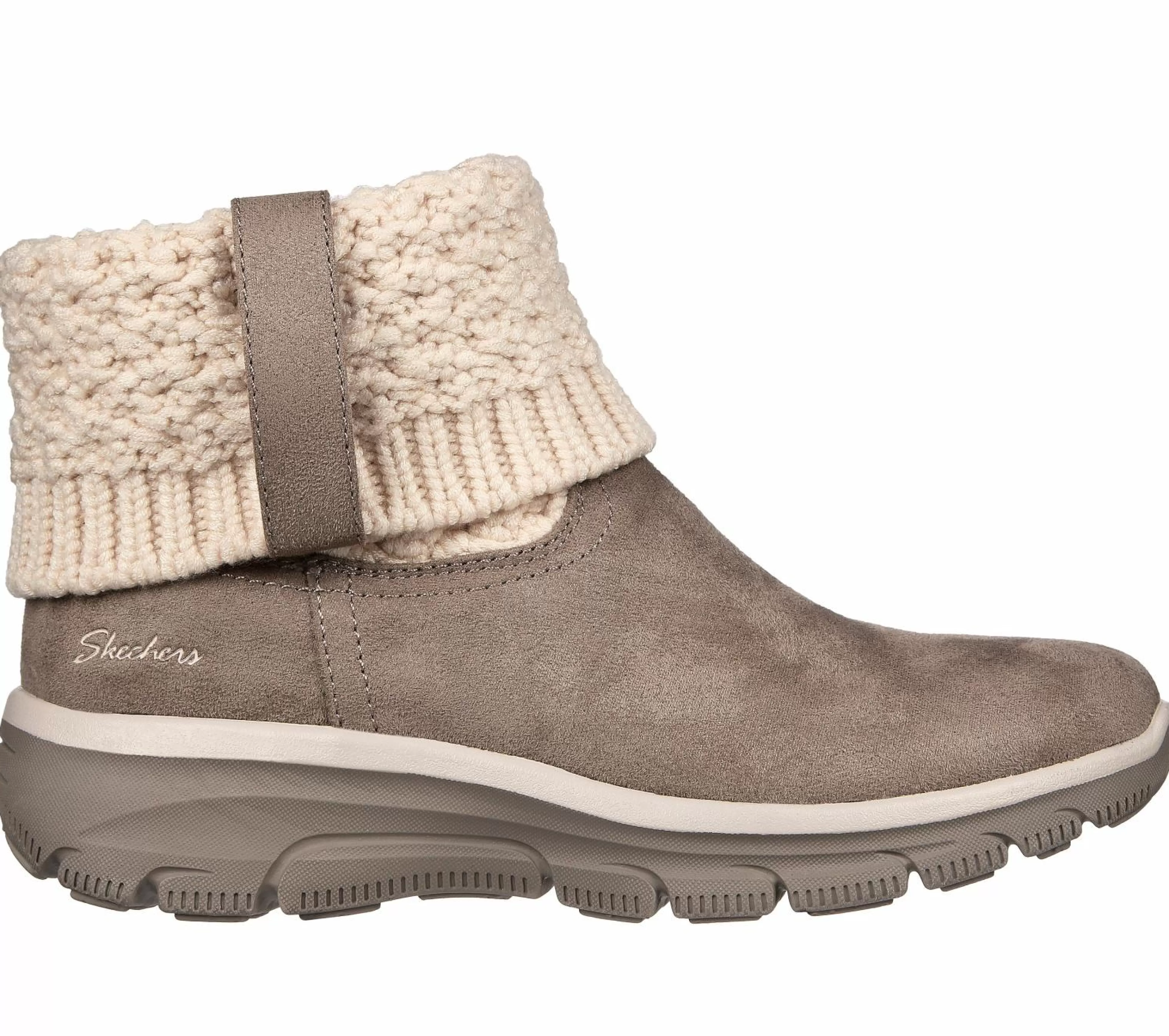 SKECHERS Boots^Relaxed Fit: Easy Going - Cozy Weather TAUPE