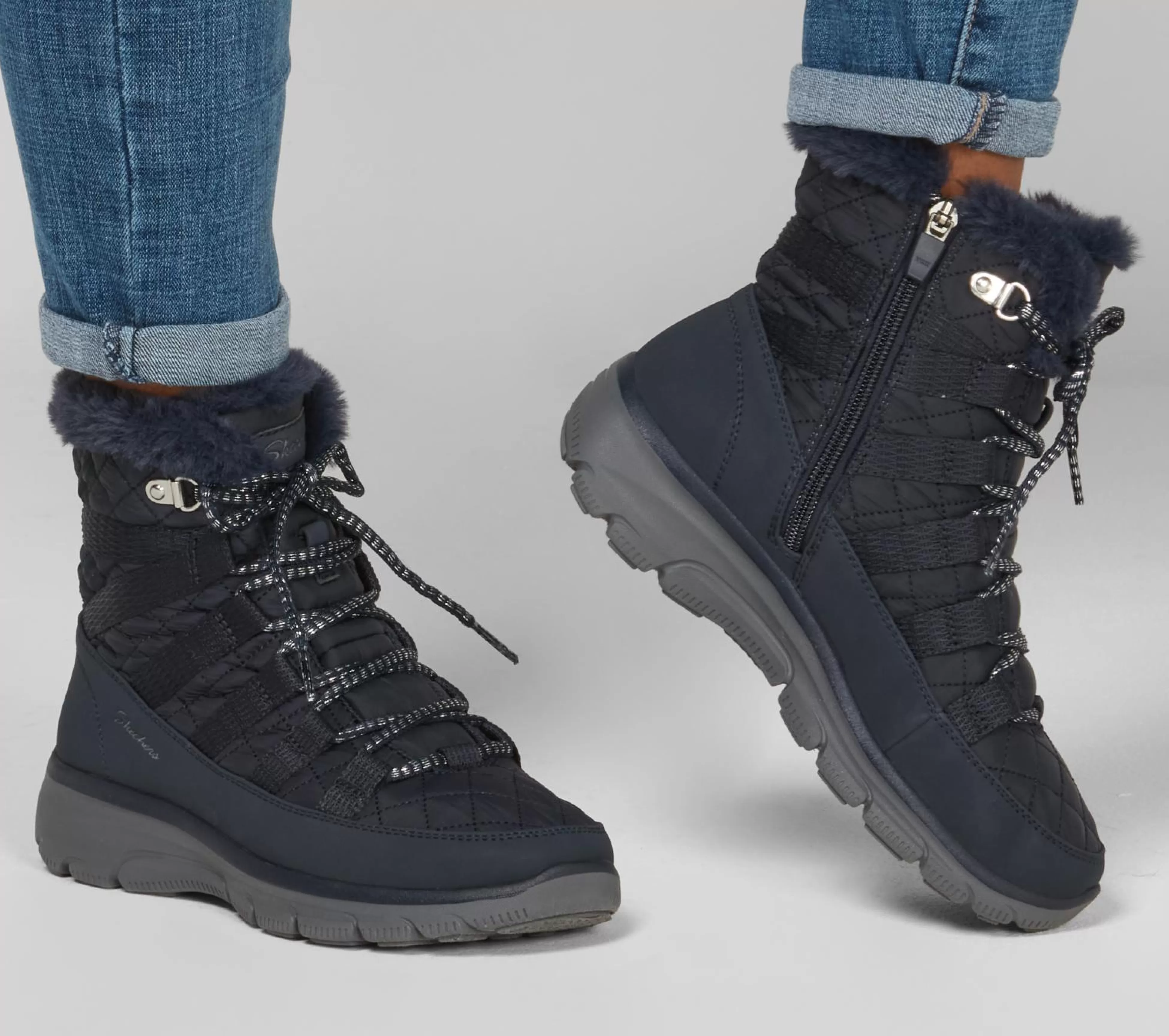 SKECHERS Boots^Relaxed Fit: Easy Going - Moro Street MARINE