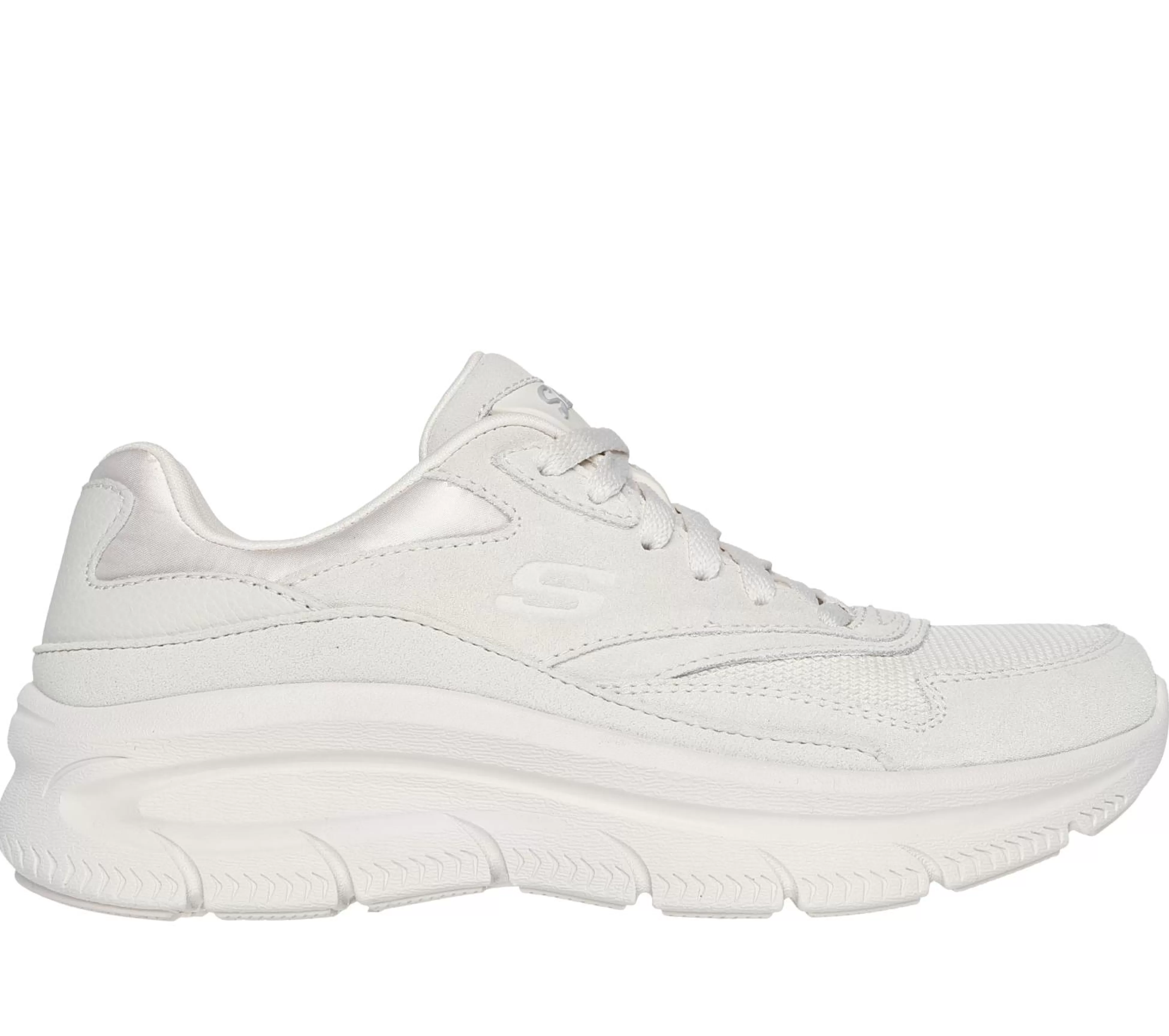 SKECHERS Sportieve Sneakers | Veterschoenen^Relaxed Fit: Modern D'Lux - Free Mind GEBROKEN WIT