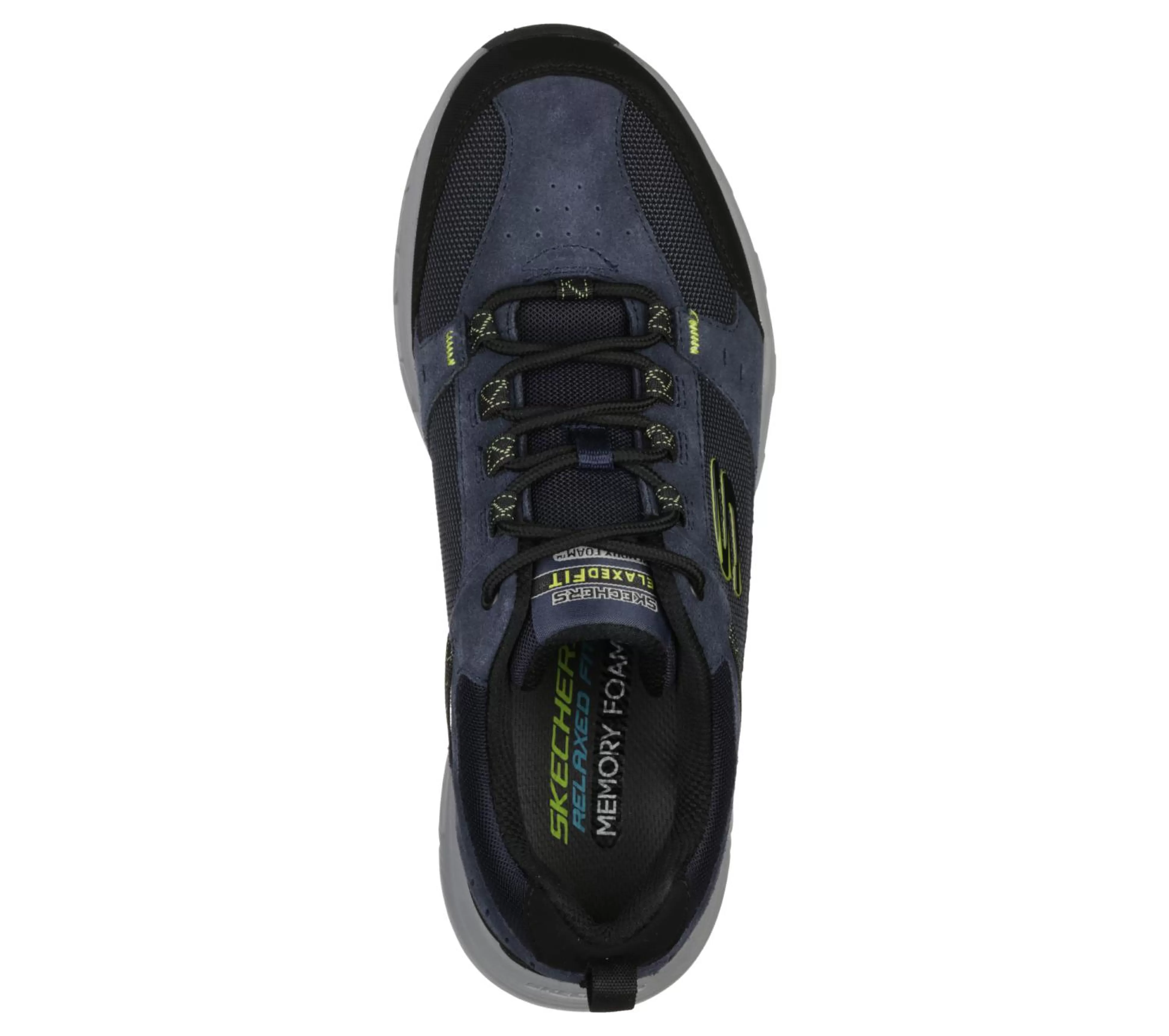 SKECHERS Sportieve Sneakers^Relaxed Fit: Oak Canyon MARINE / LIMOEN